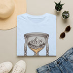 Stundenglas Berg - T-Shirt