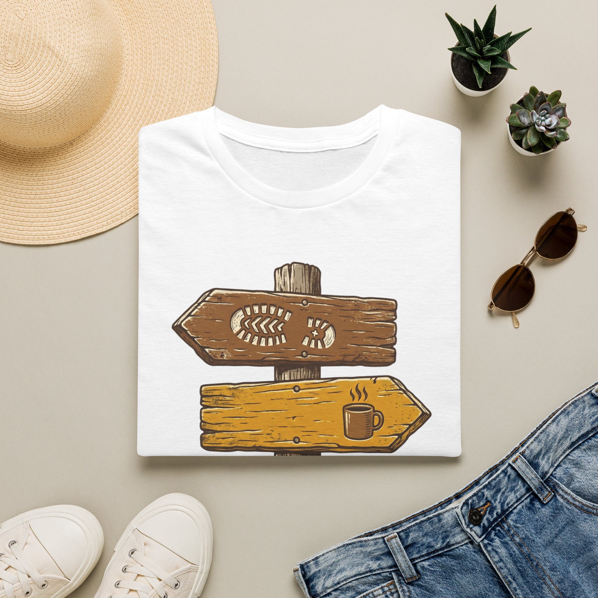 Wegweiser - T-Shirt