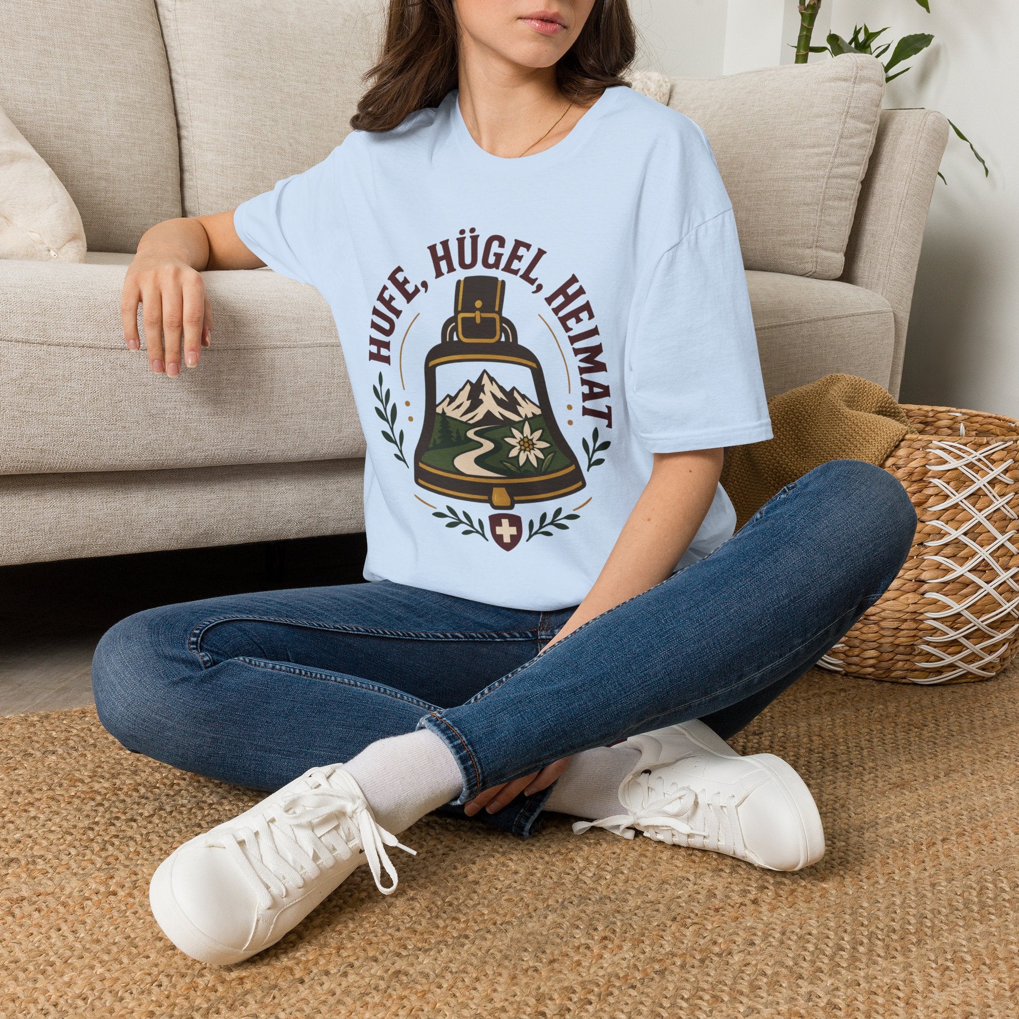 Hufe Hügel Heimat - T-Shirt