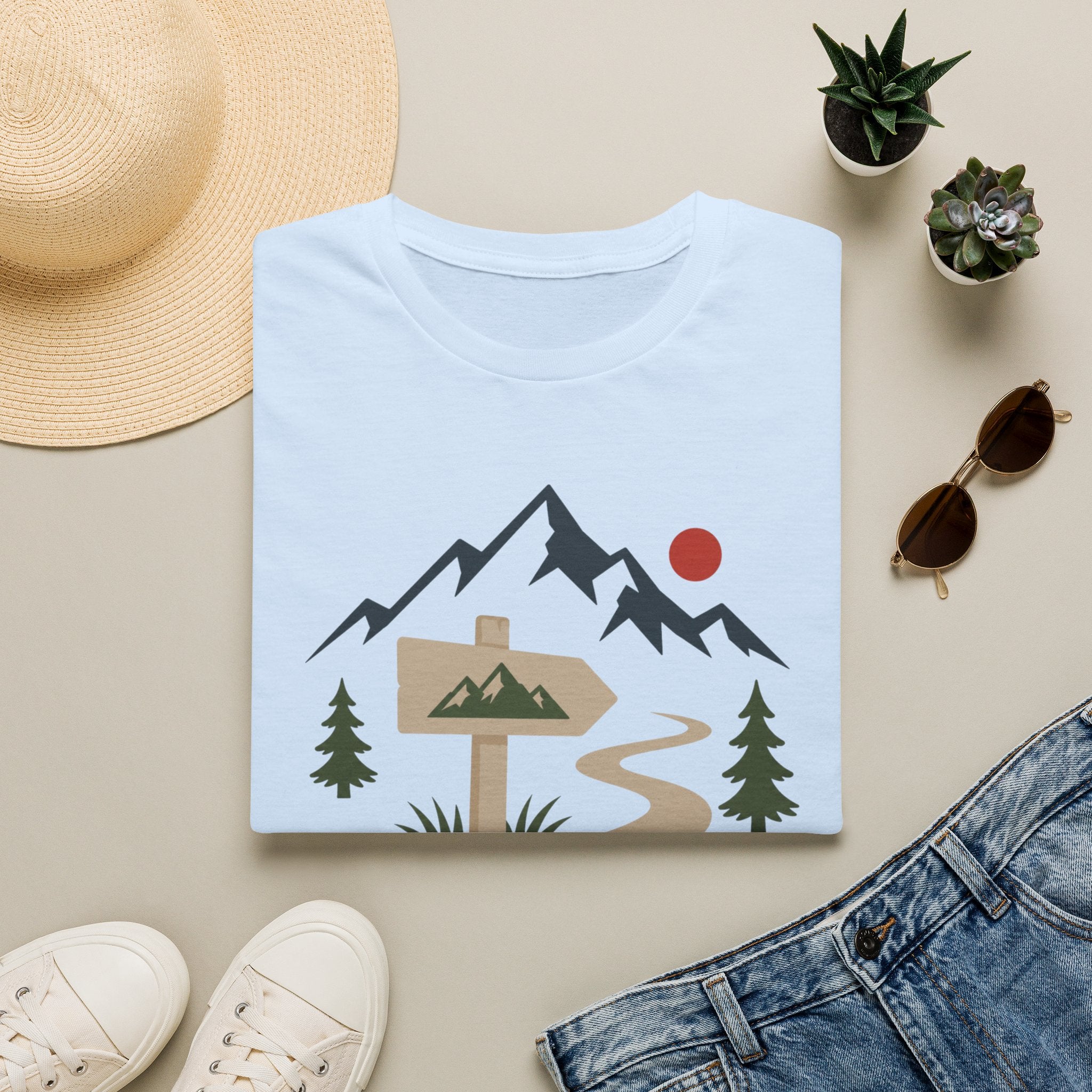 Mein Plan? Berg. - T-Shirt