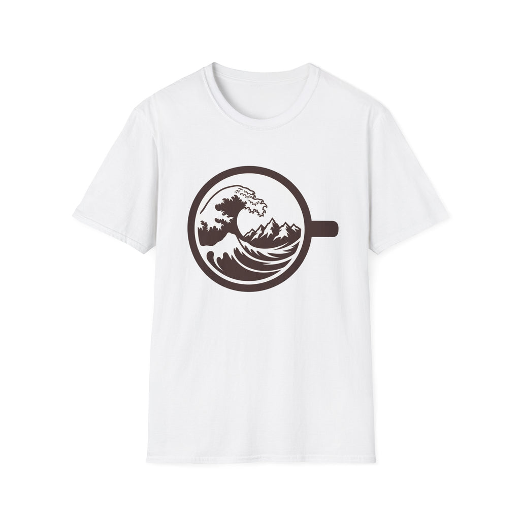 Bergwelle Kaffeetasse - T-Shirt
