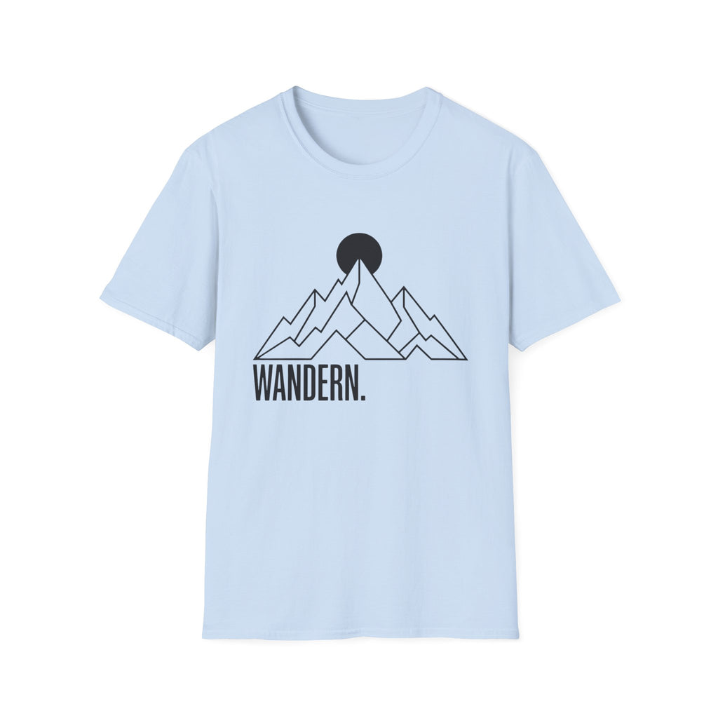 Wandern. Berg Minimal - T-Shirt