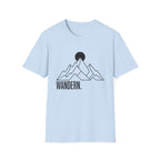 Wandern. Berg Minimal - T-Shirt