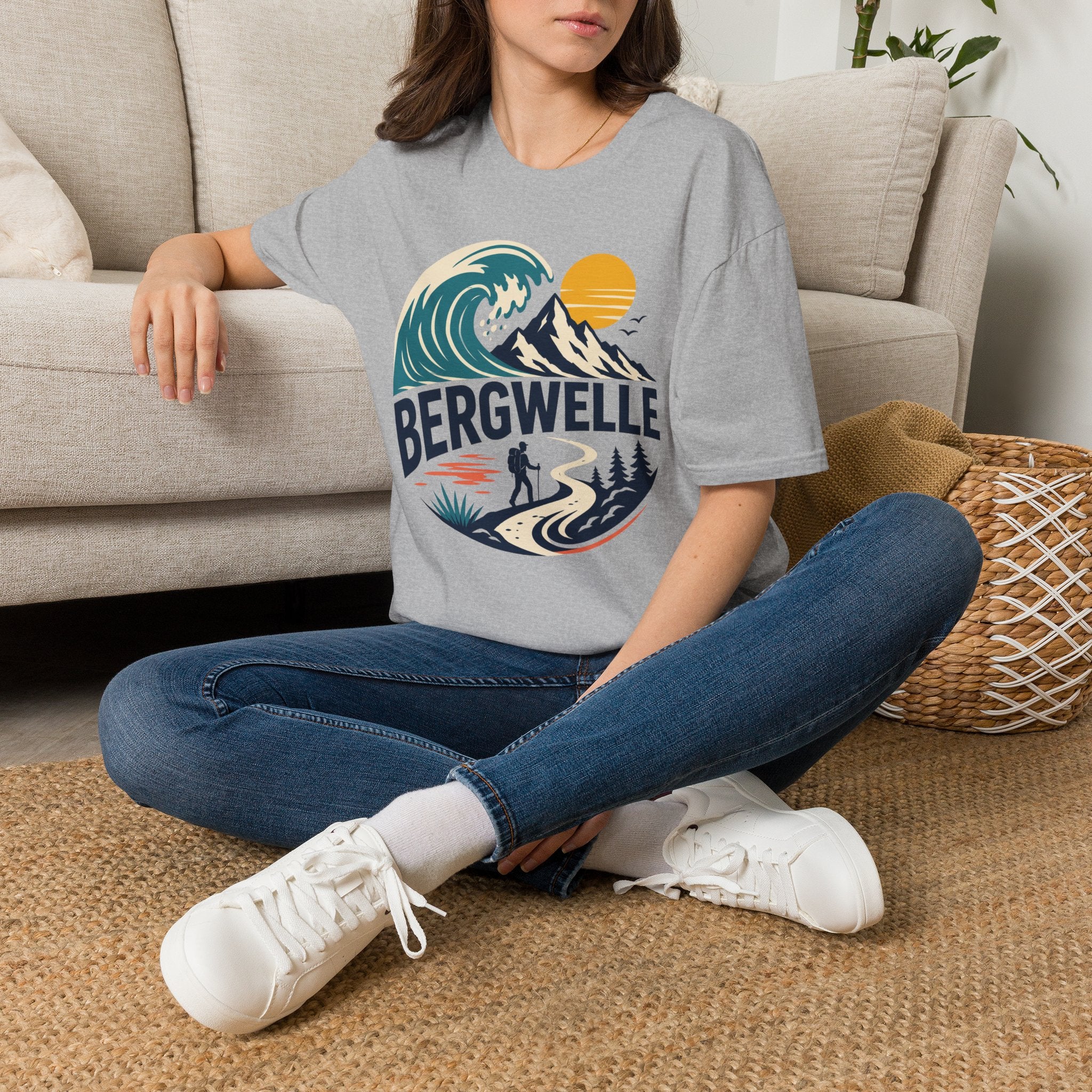 Bergwelle - T-Shirt