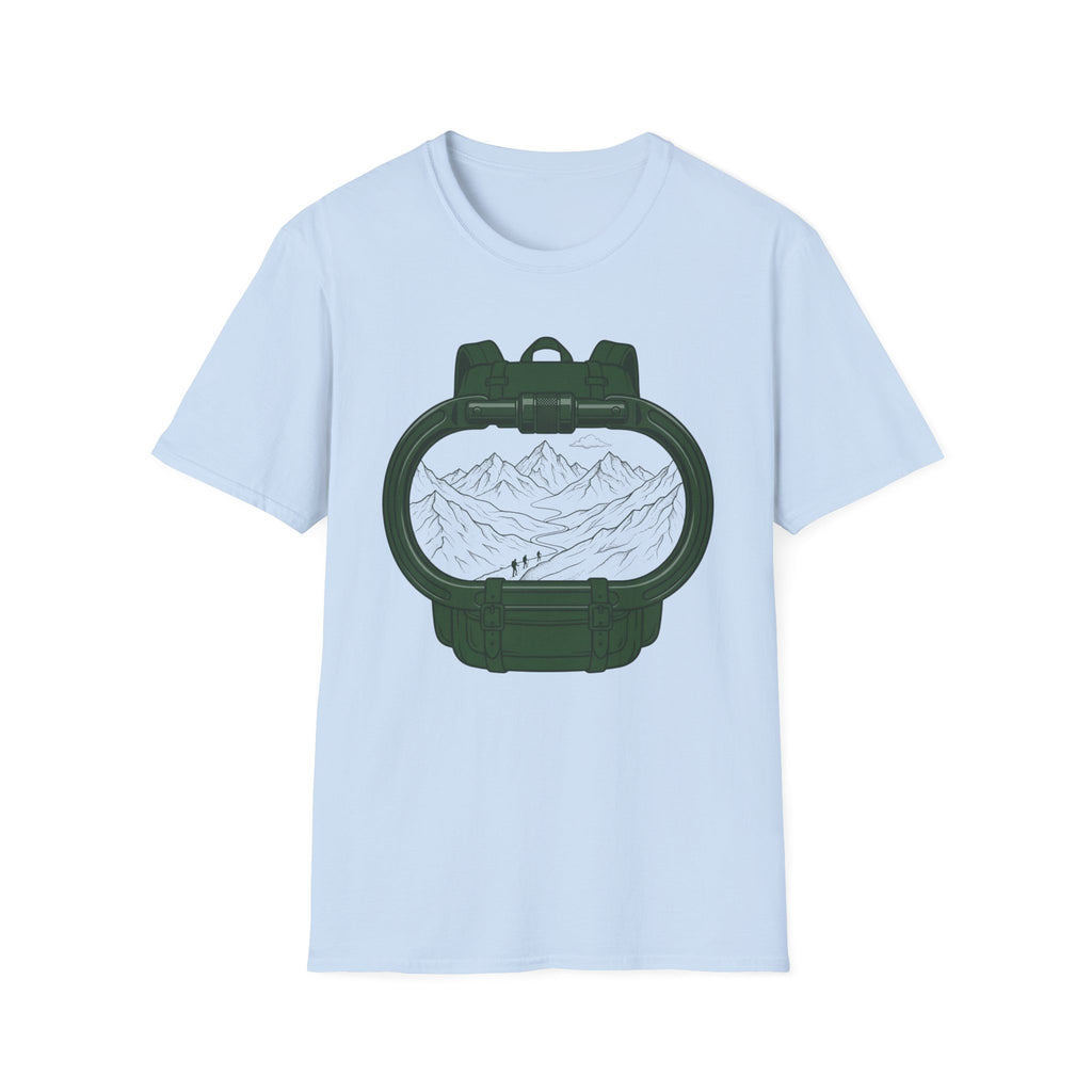 Berg-Karabiner Rucksack - T-Shirt