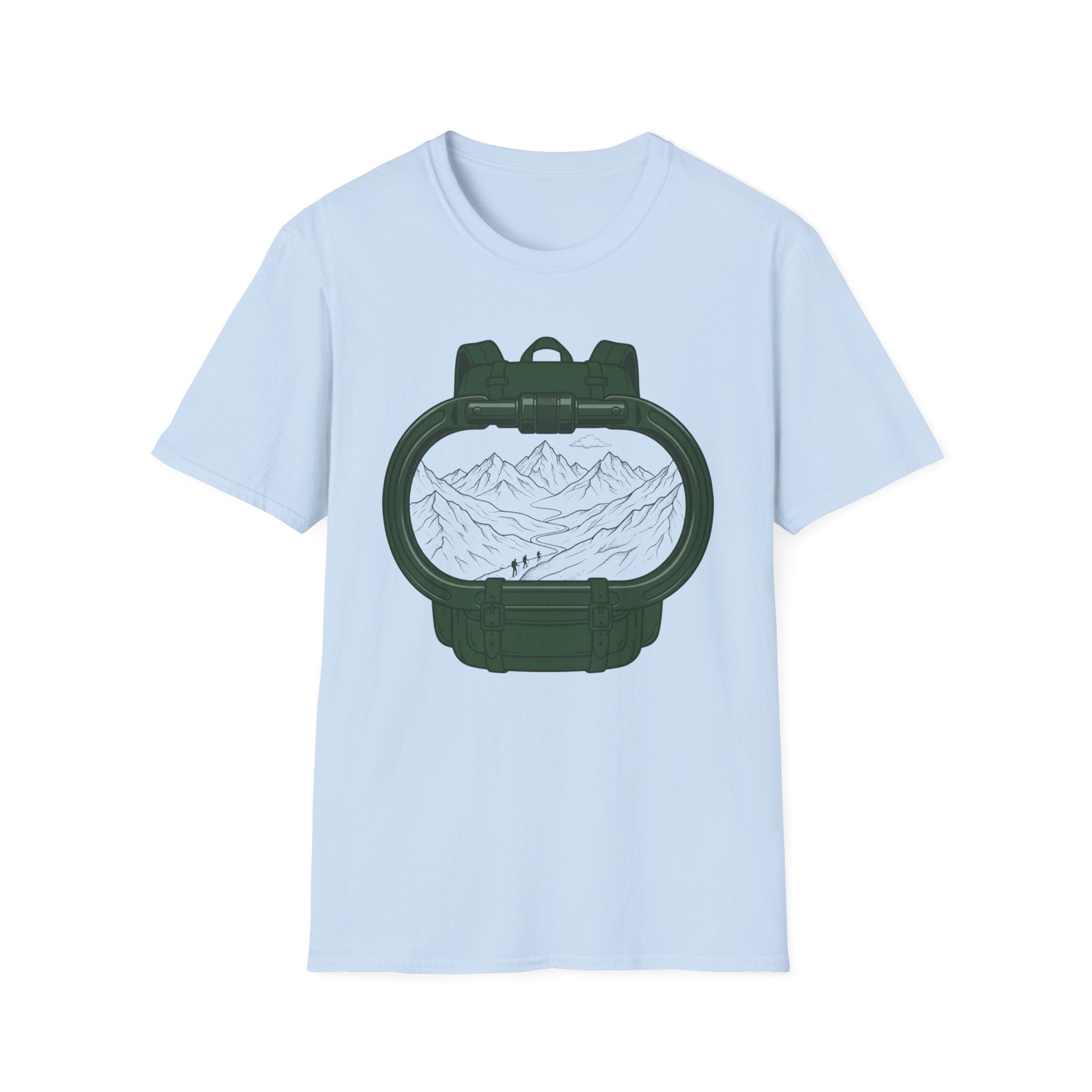 Berg-Karabiner Rucksack - T-Shirt