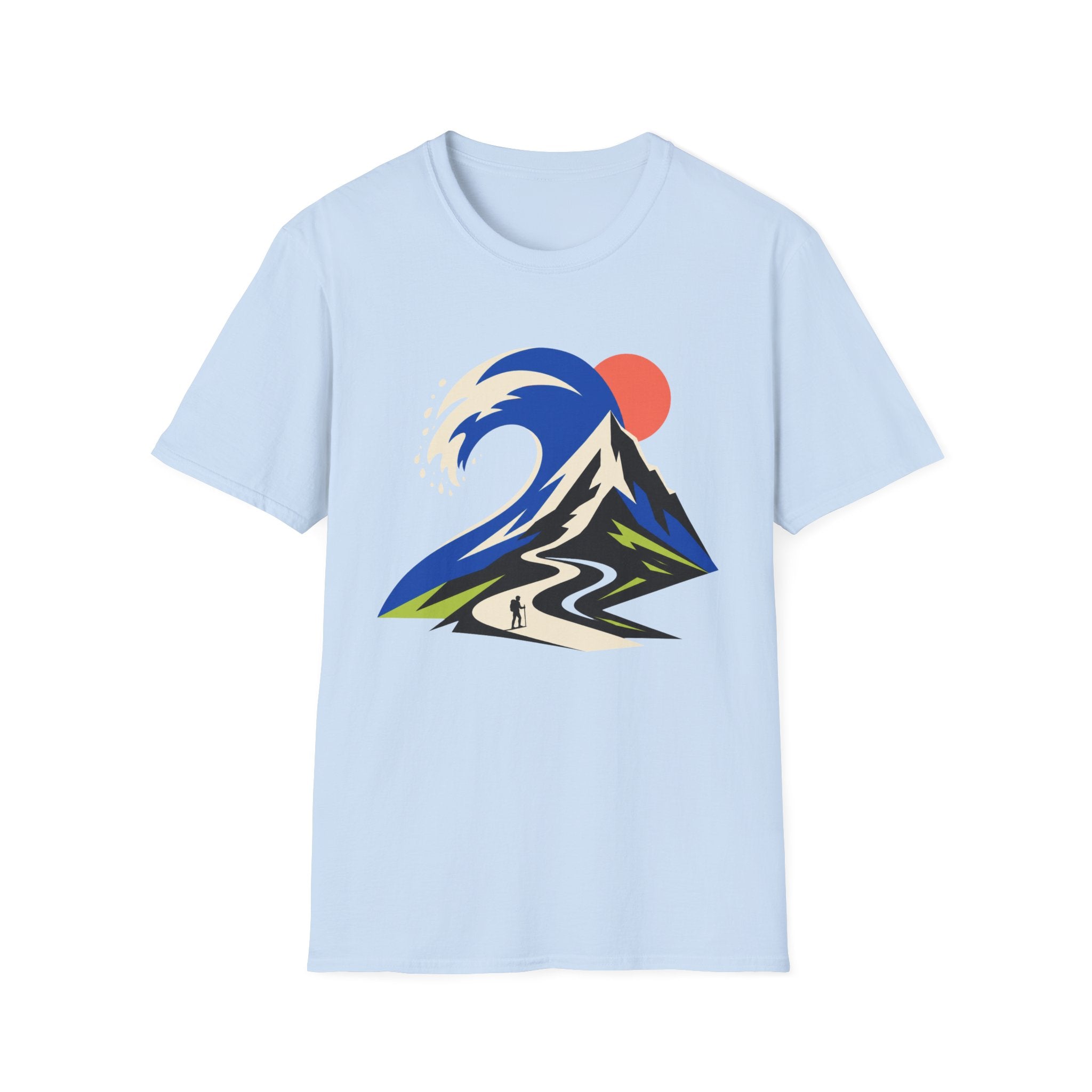 Berg Welle - T-Shirt