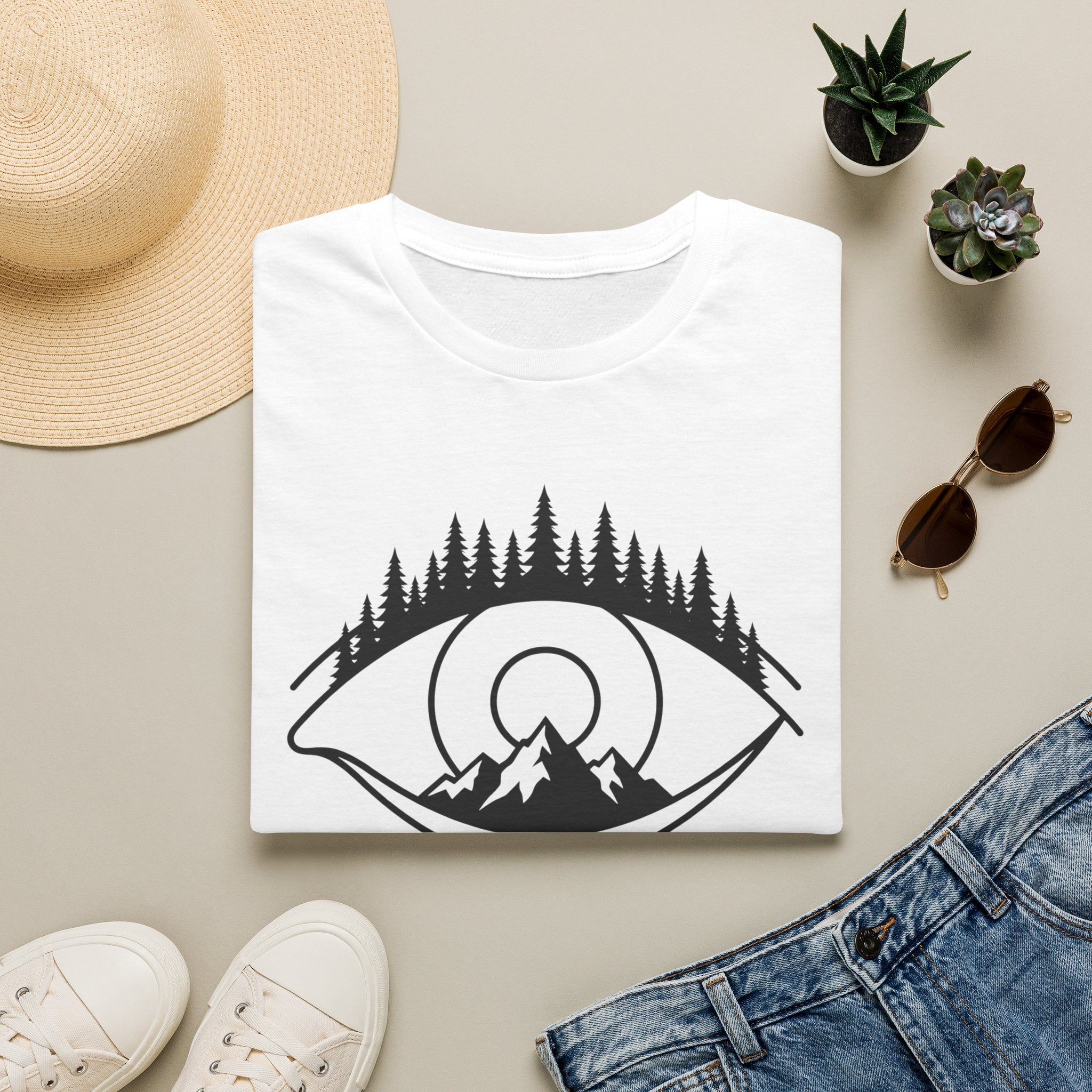 Bergauge - T-Shirt