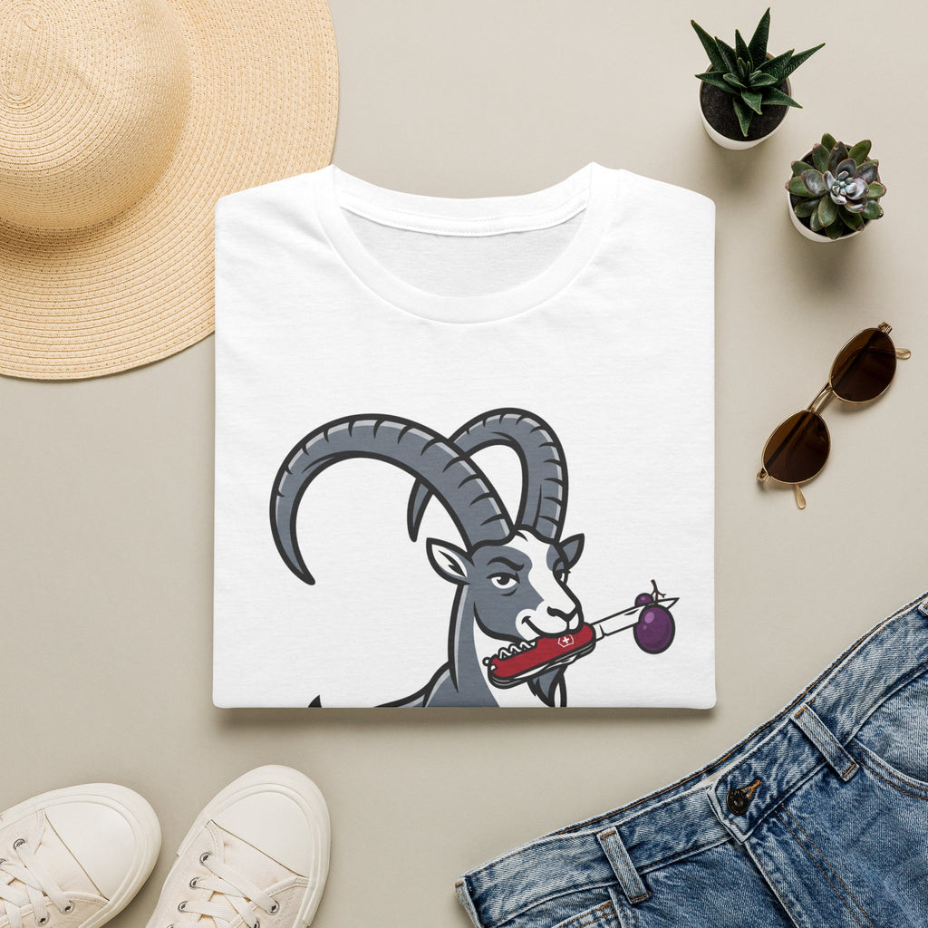 Bergziege Messer - T-Shirt
