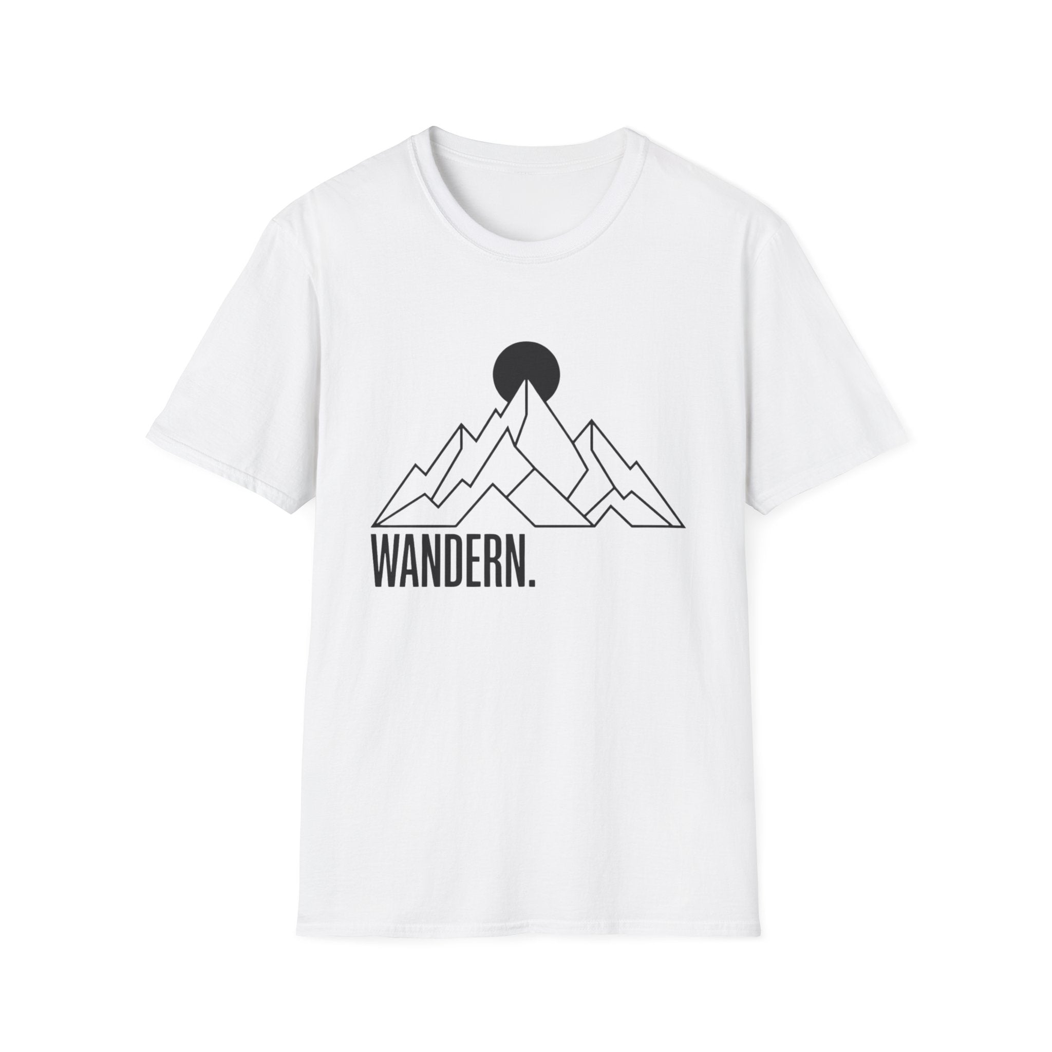 Wandern. Berg Minimal - T-Shirt