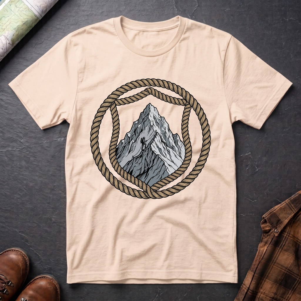 Berg Seil - T-Shirt