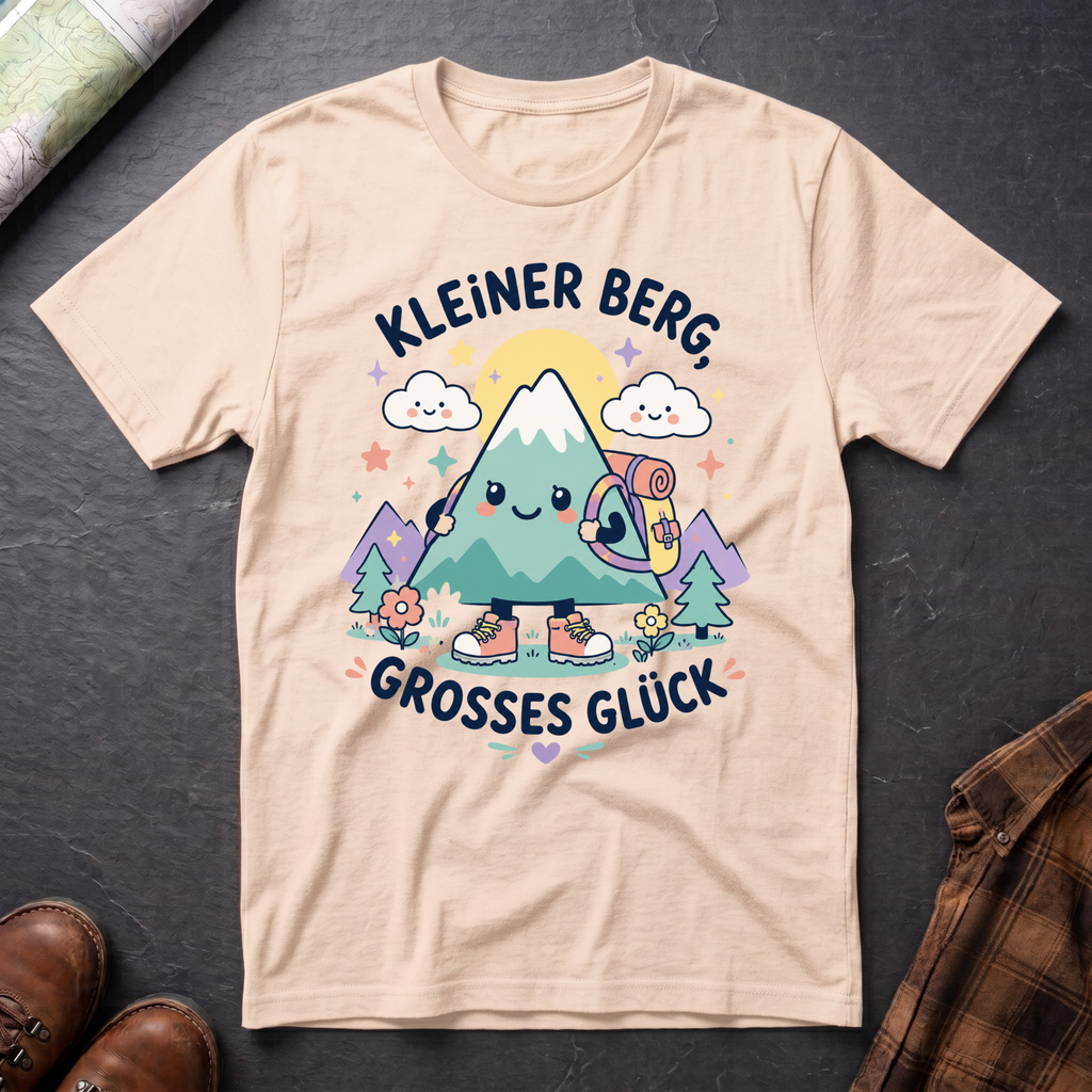 Kleiner Berg Grosses Glück - T-Shirt