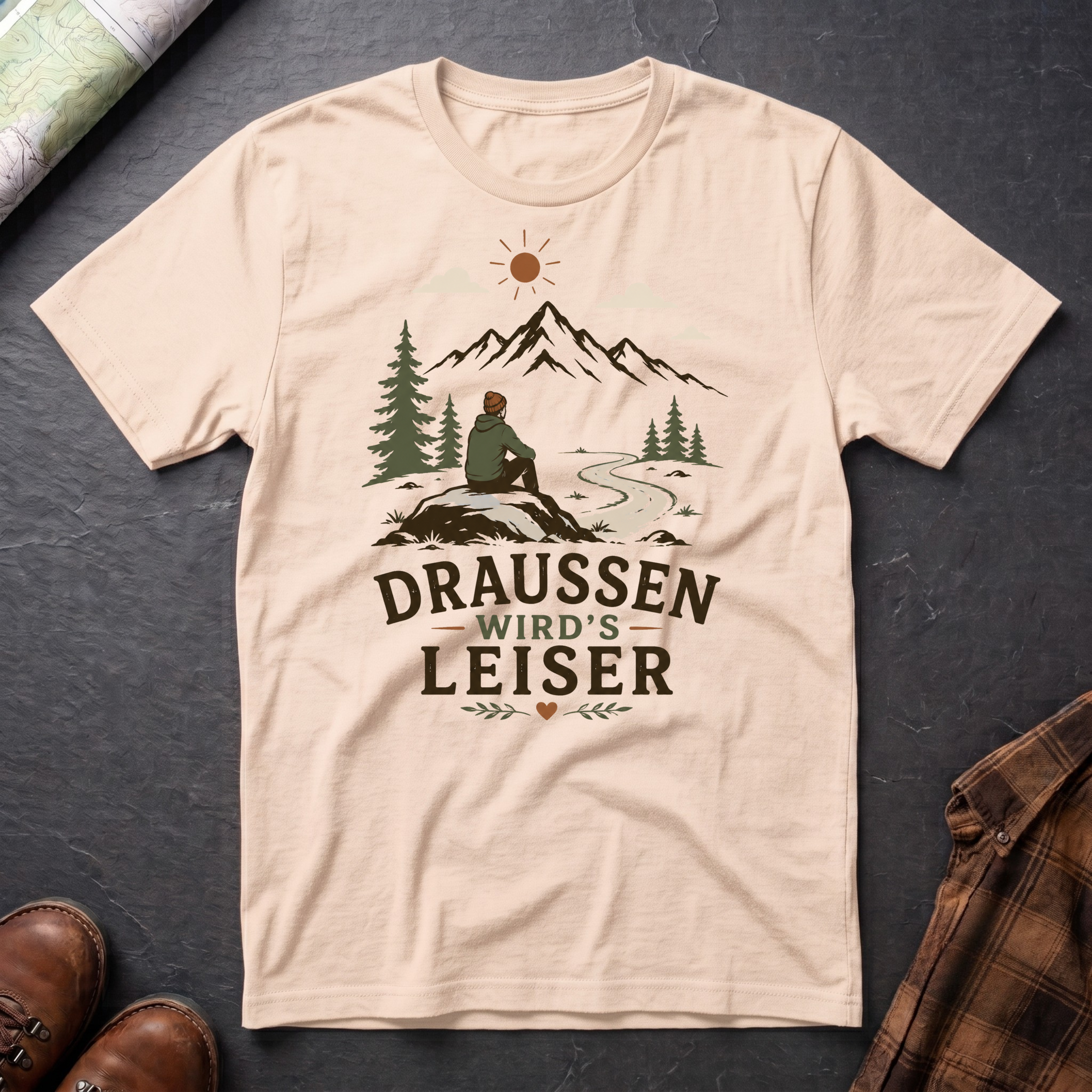 Draußen wird's leiser - T-Shirt
