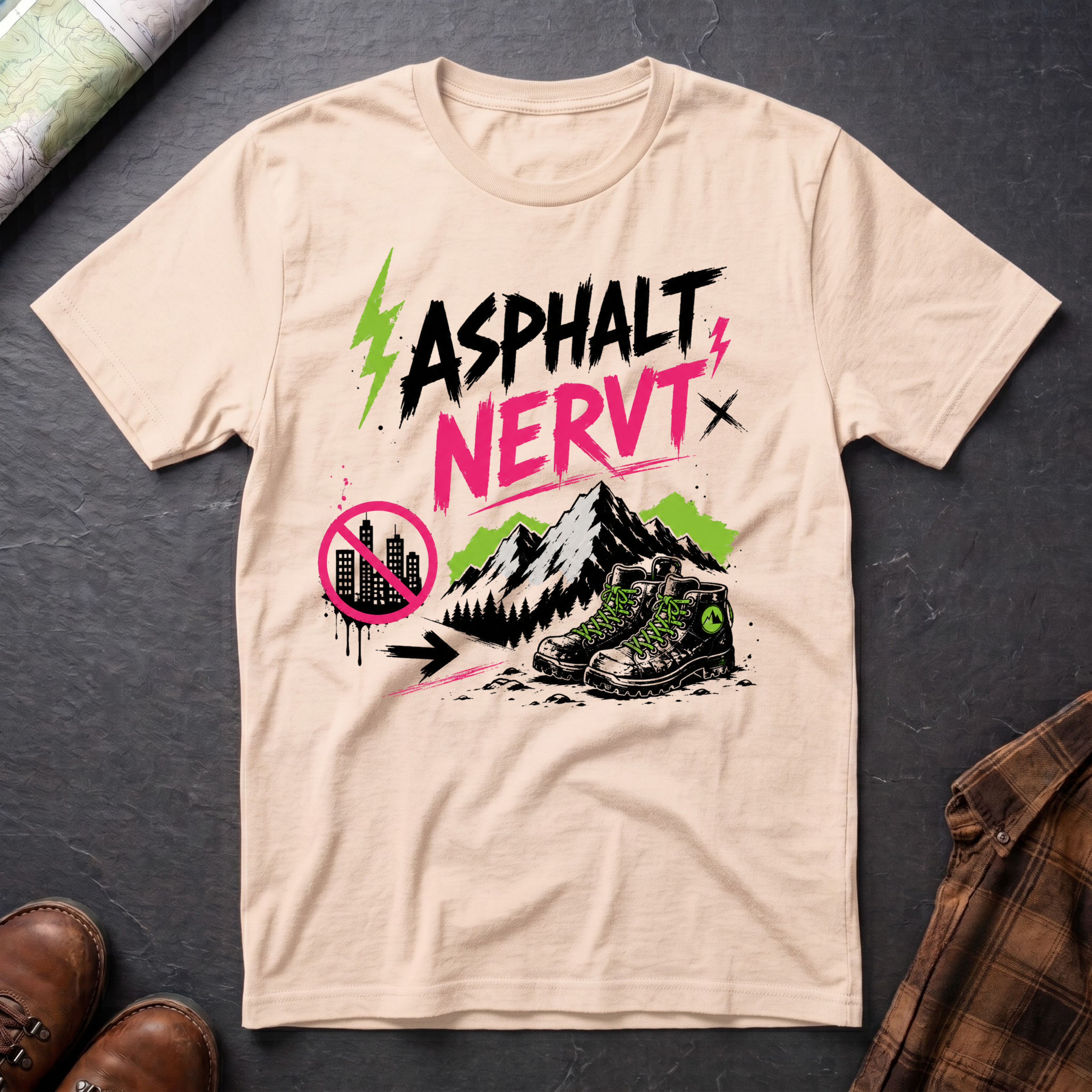 Asphalt Nervt - T-Shirt