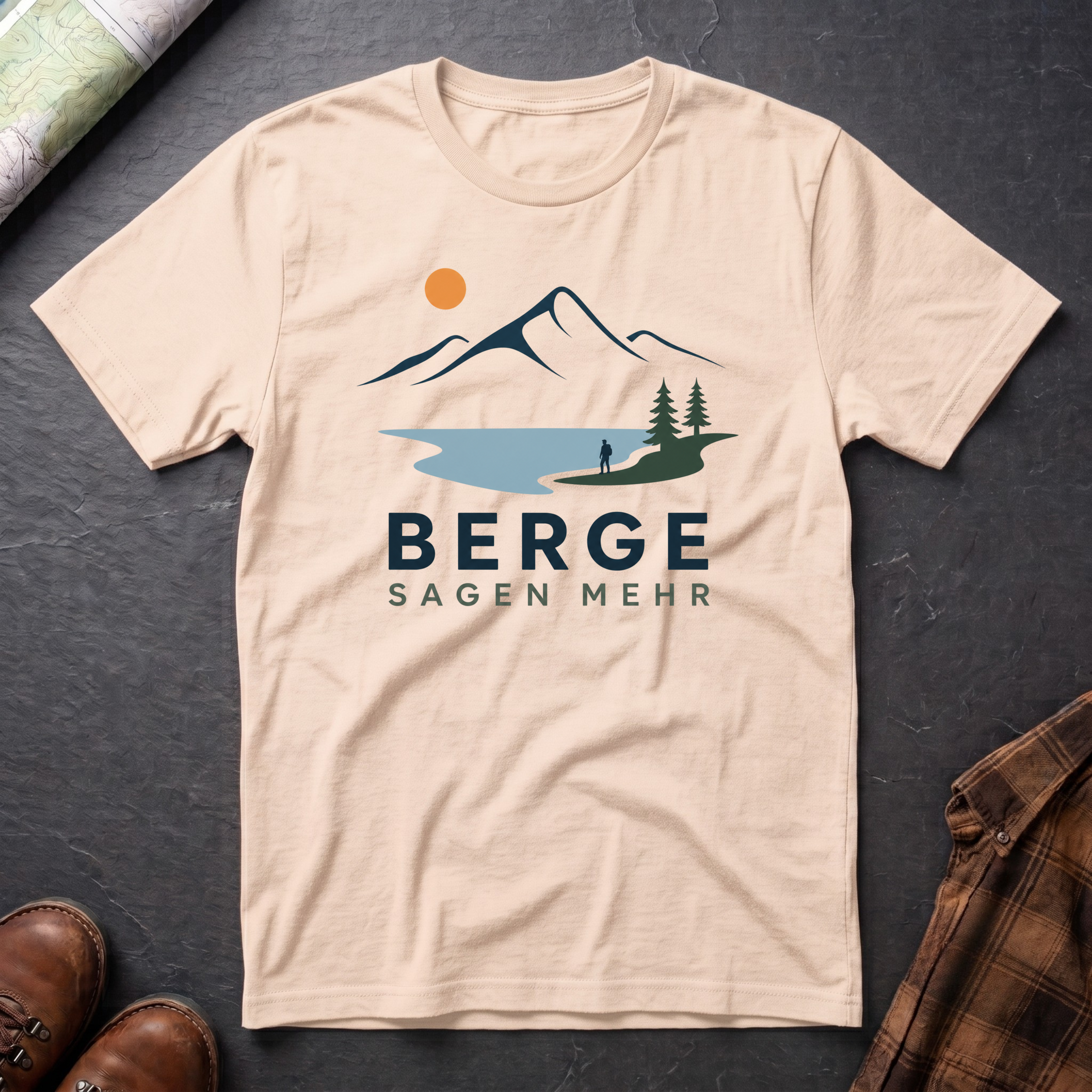 Berge Sagen Mehr - T-Shirt