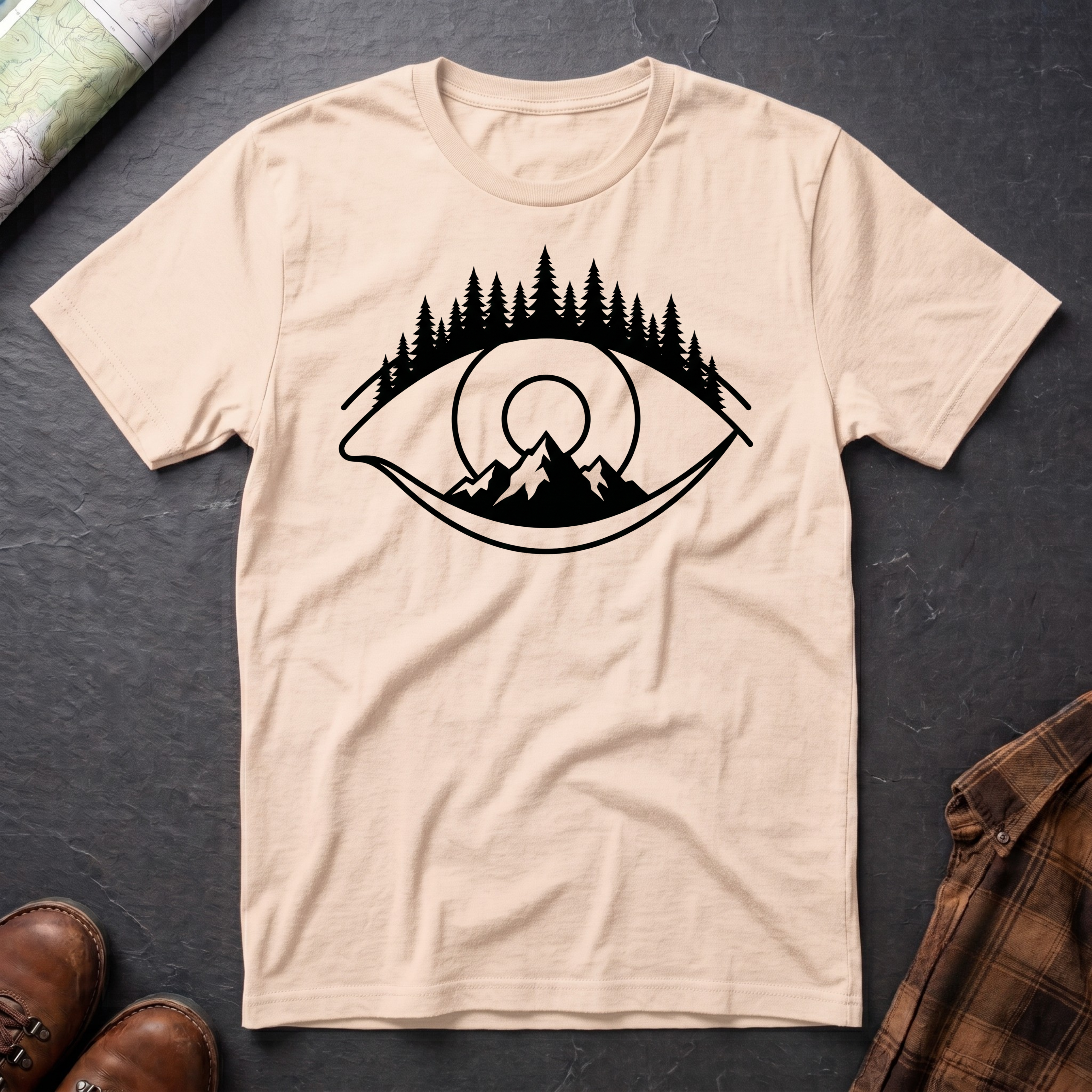Berg Auge - T-Shirt
