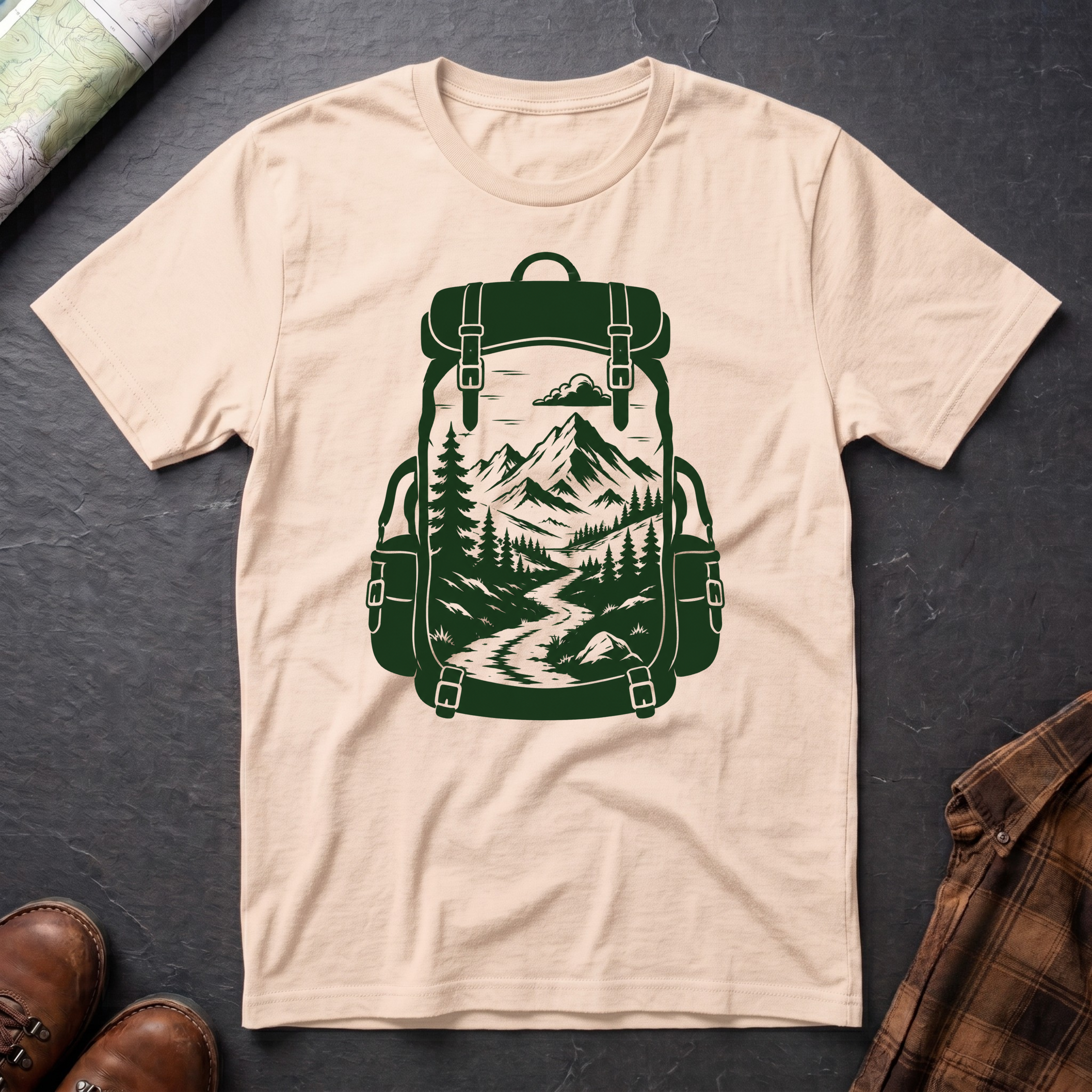 Rucksack Berg - T-Shirt