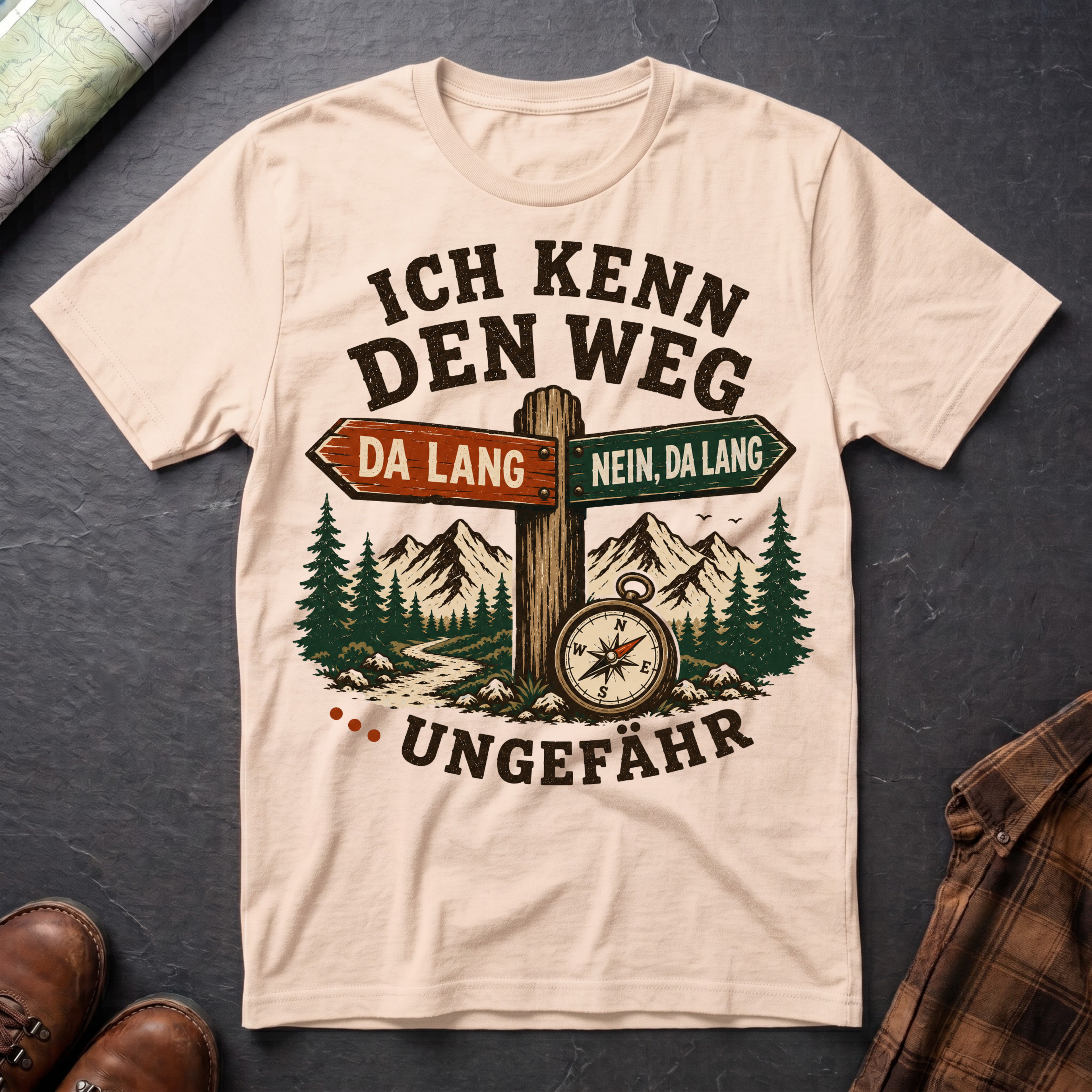 Ich kenn den Weg - T-Shirt
