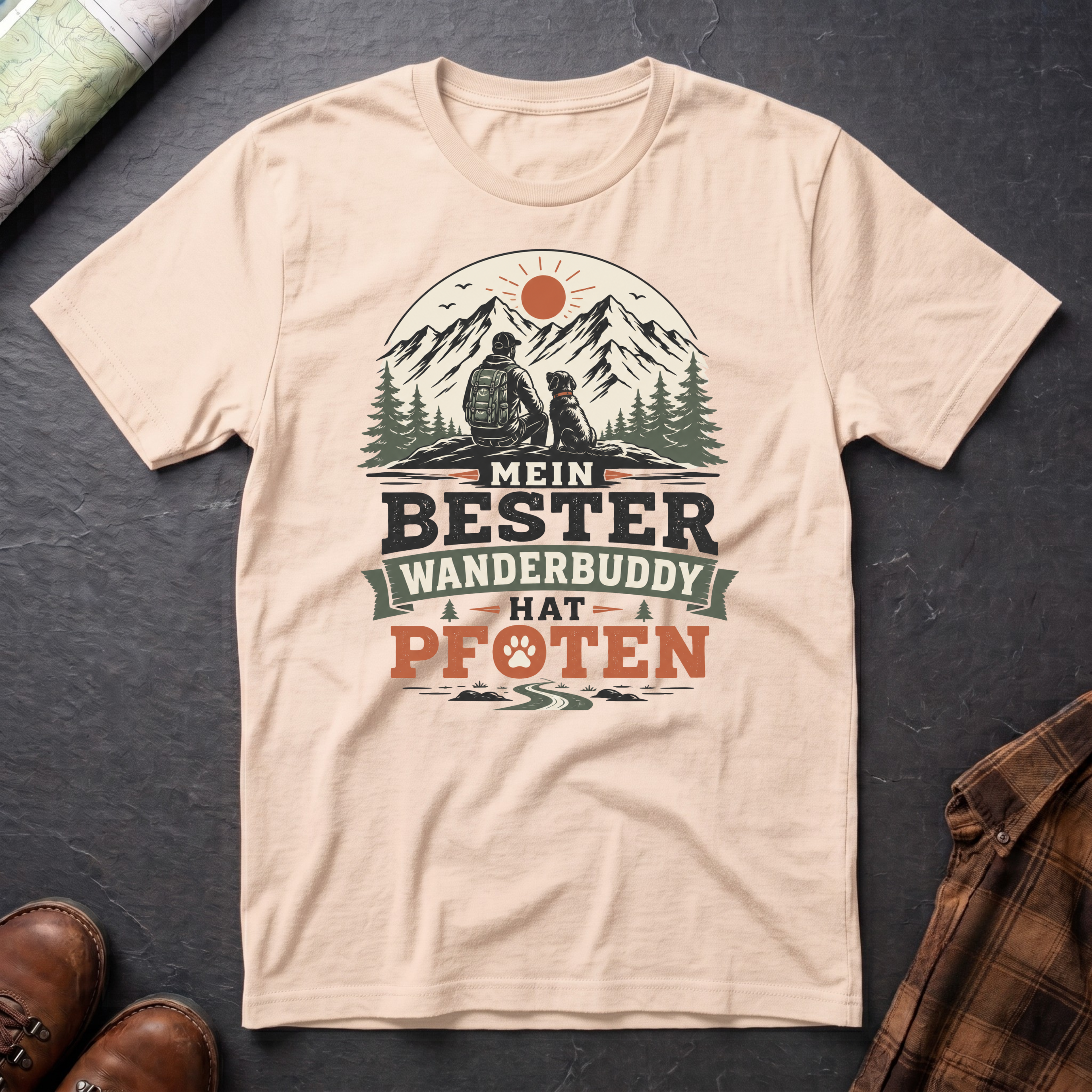 Bester Wanderbuddy - T-Shirt