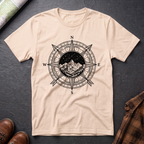 Himmelsrichtungen Berg - T-Shirt