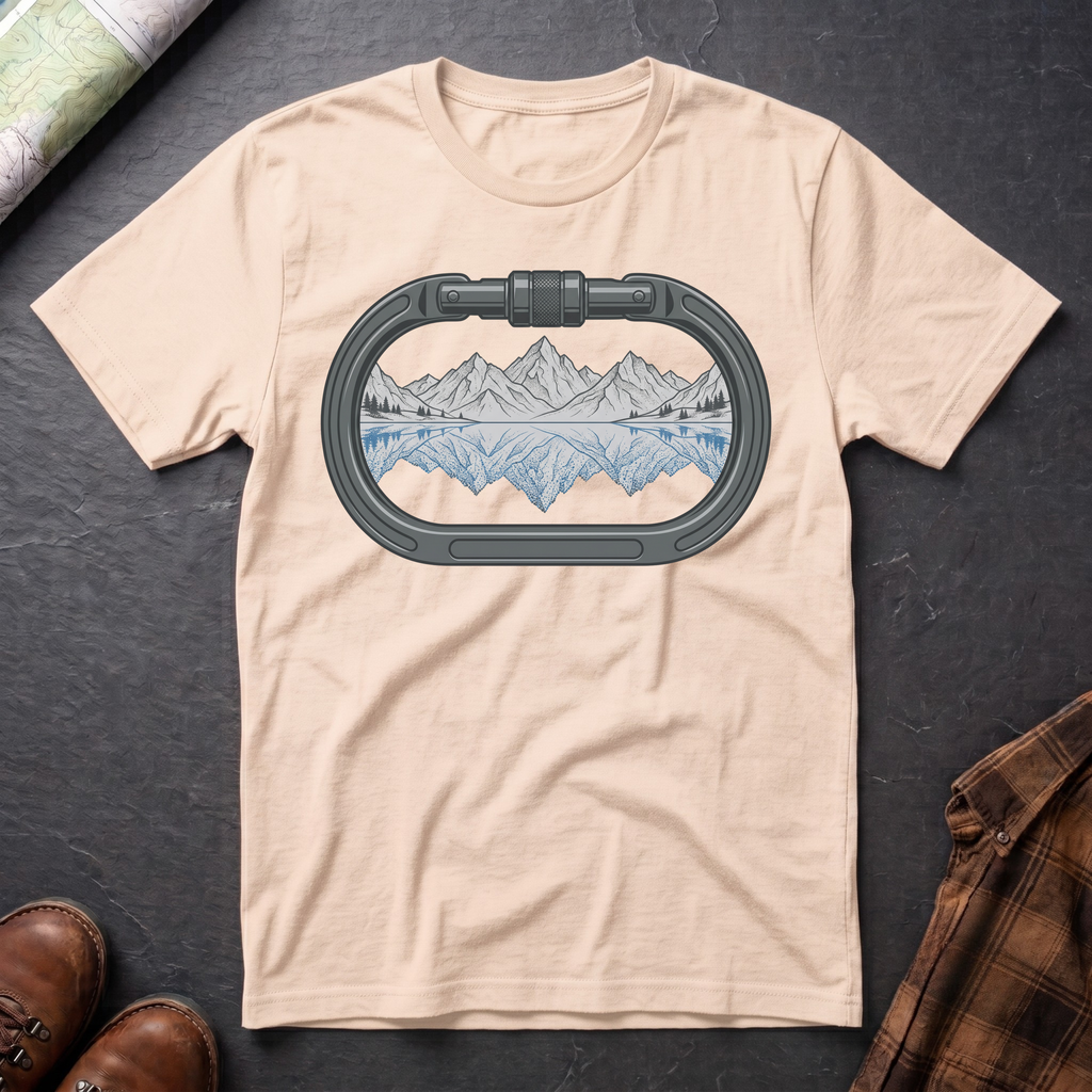 Karabiner Berg - T-Shirt