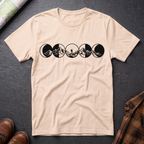 Mondphasen Wandern - T-Shirt