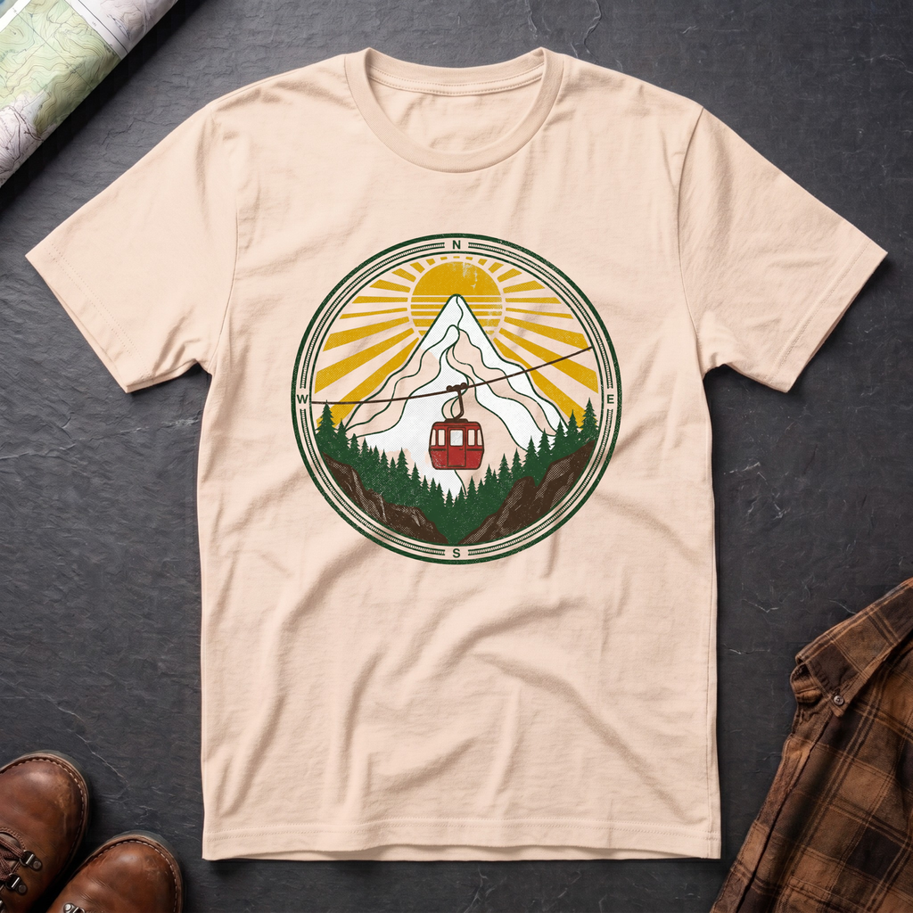 Gondel Sonne - T-Shirt