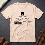 Wandern. Berg Minimal - T-Shirt
