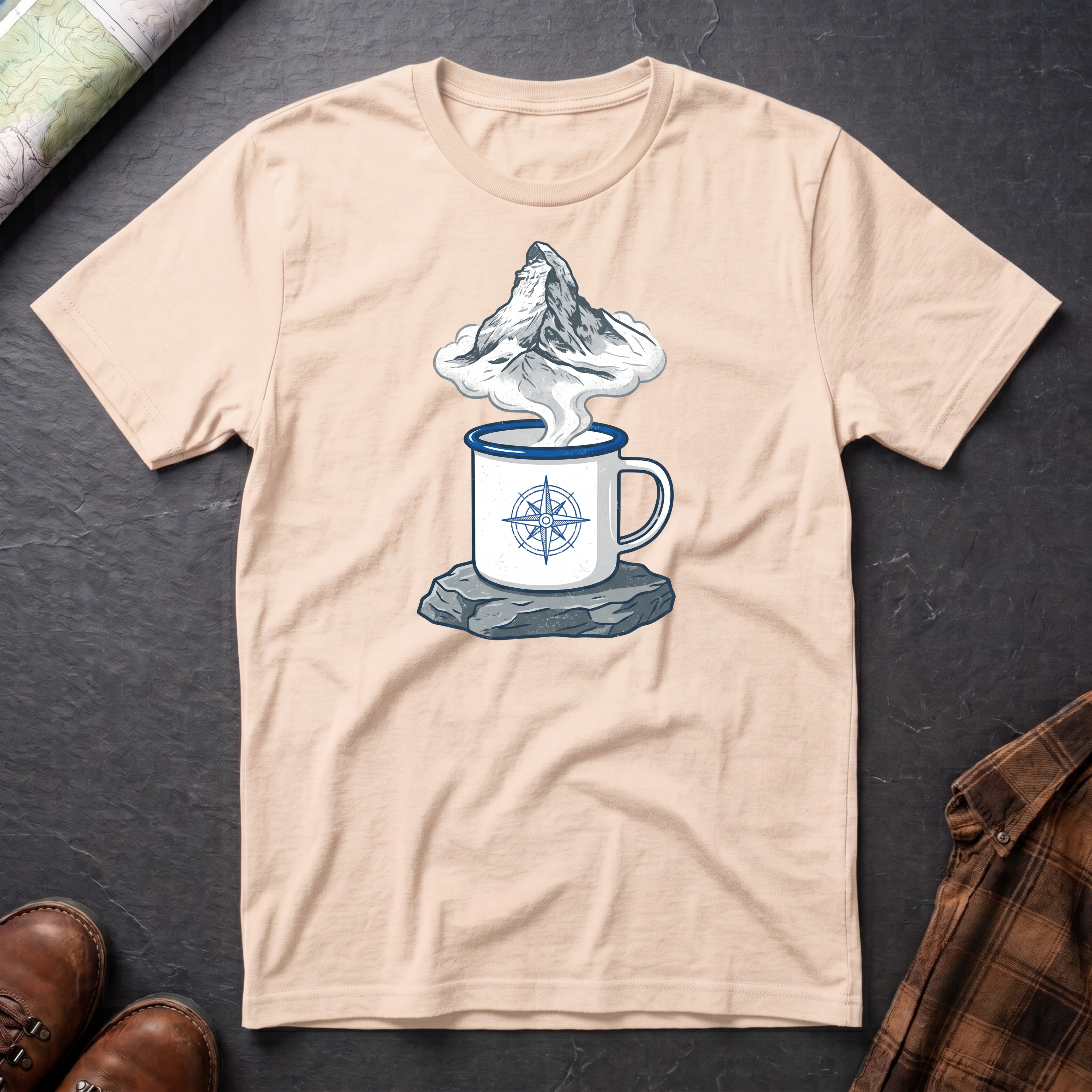 Kaffeerauch Berg - T-Shirt