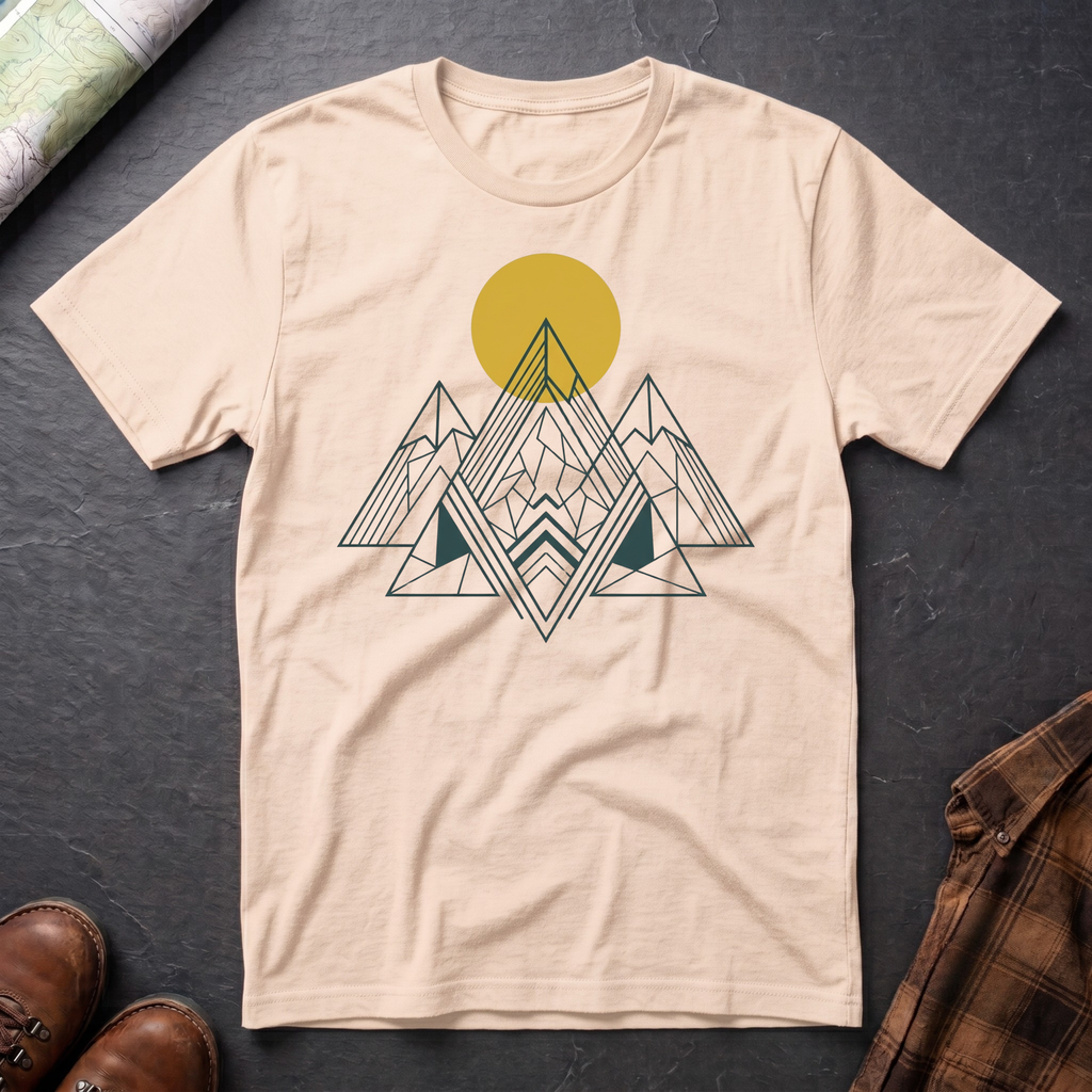 Berge Minimal - T-Shirt