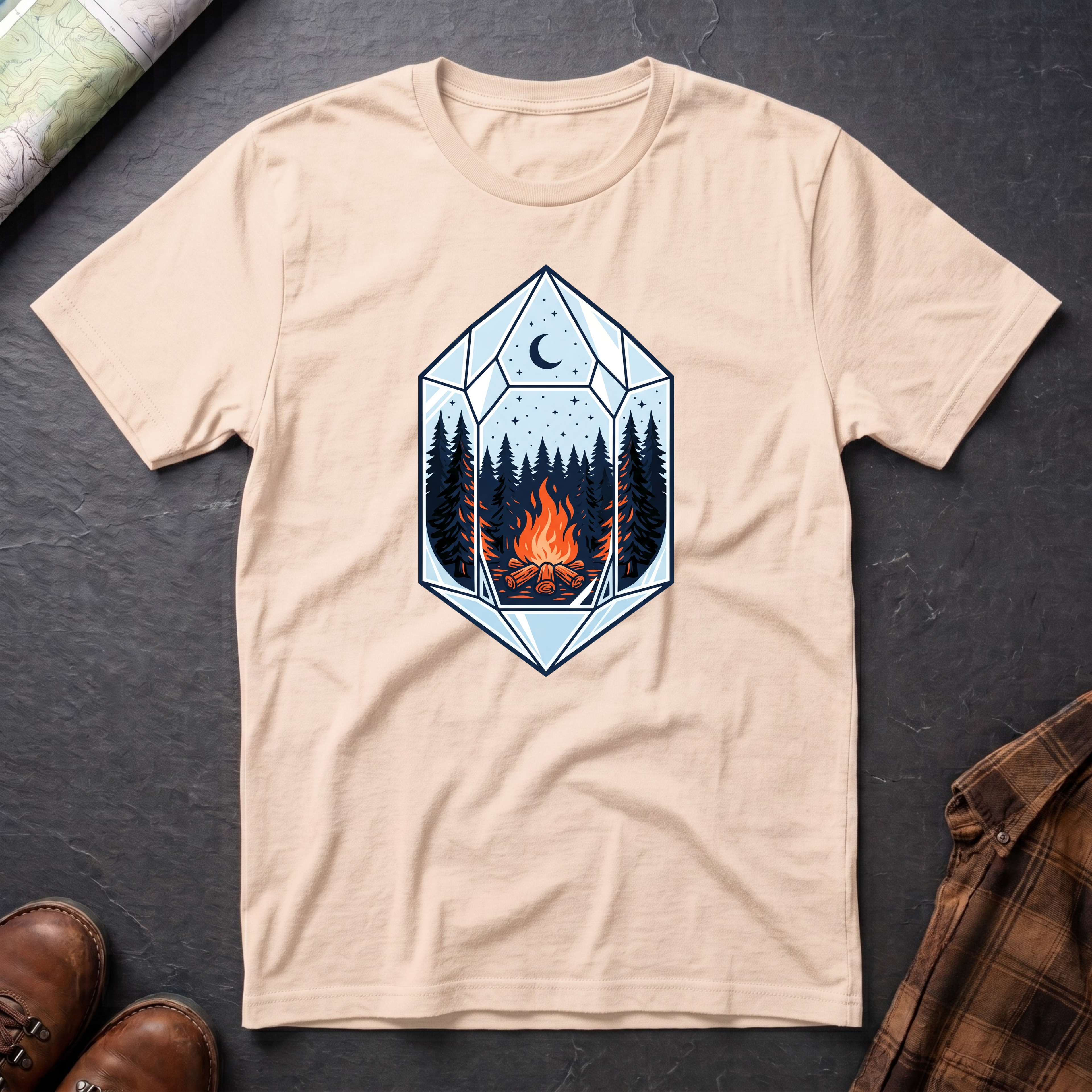 Bergkristall - T-Shirt