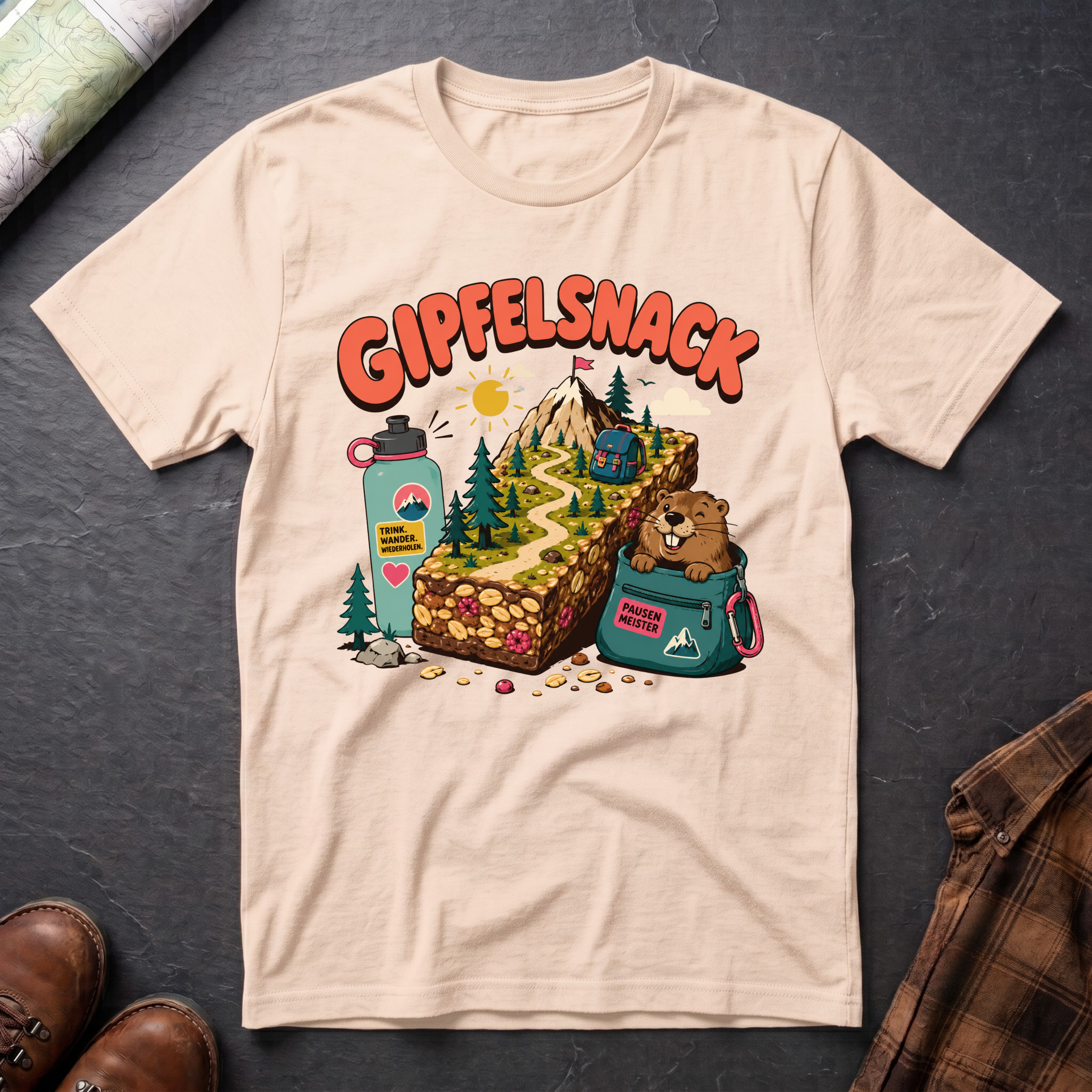 Gipfelsnack - T-Shirt