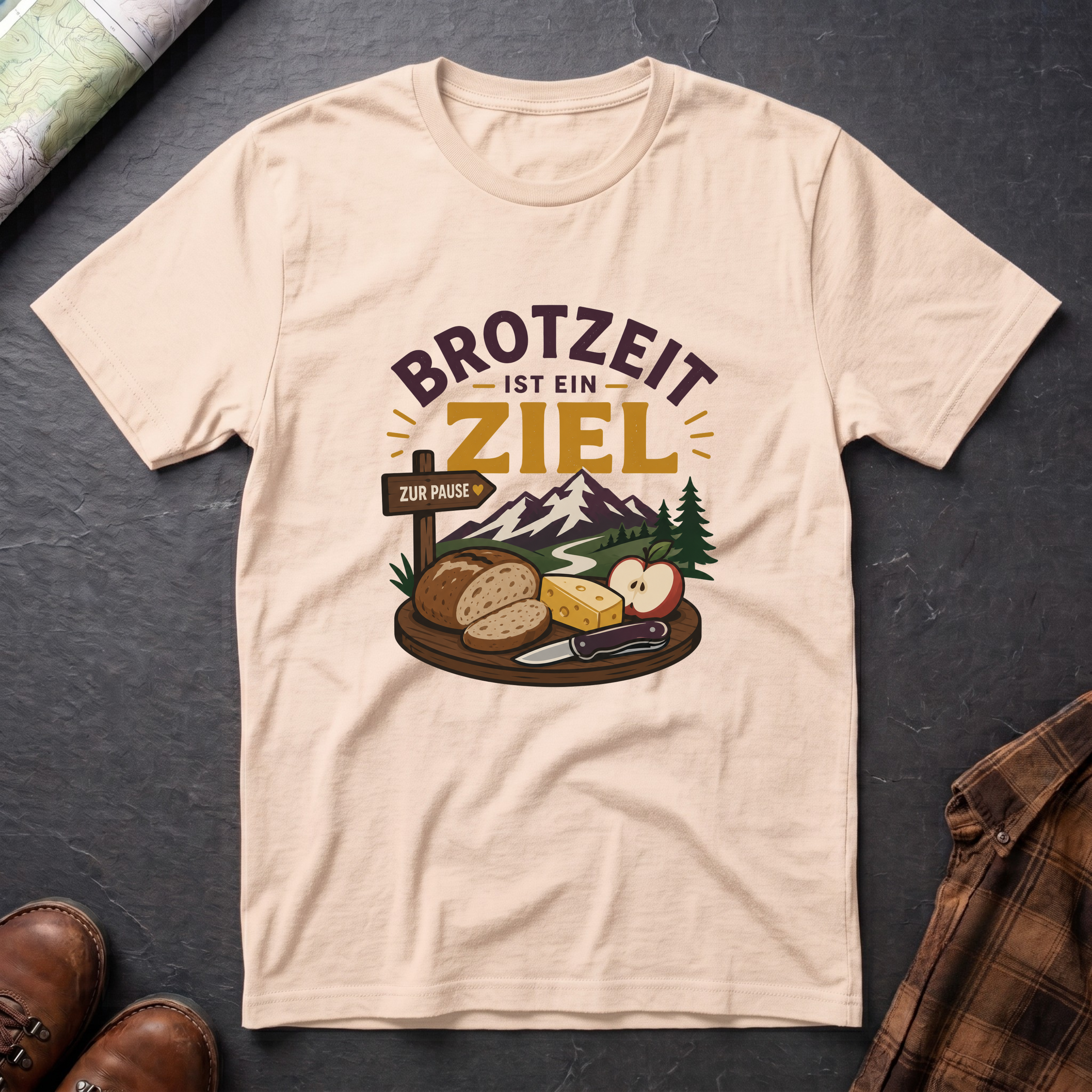 Brotzeit Ziel - T-Shirt