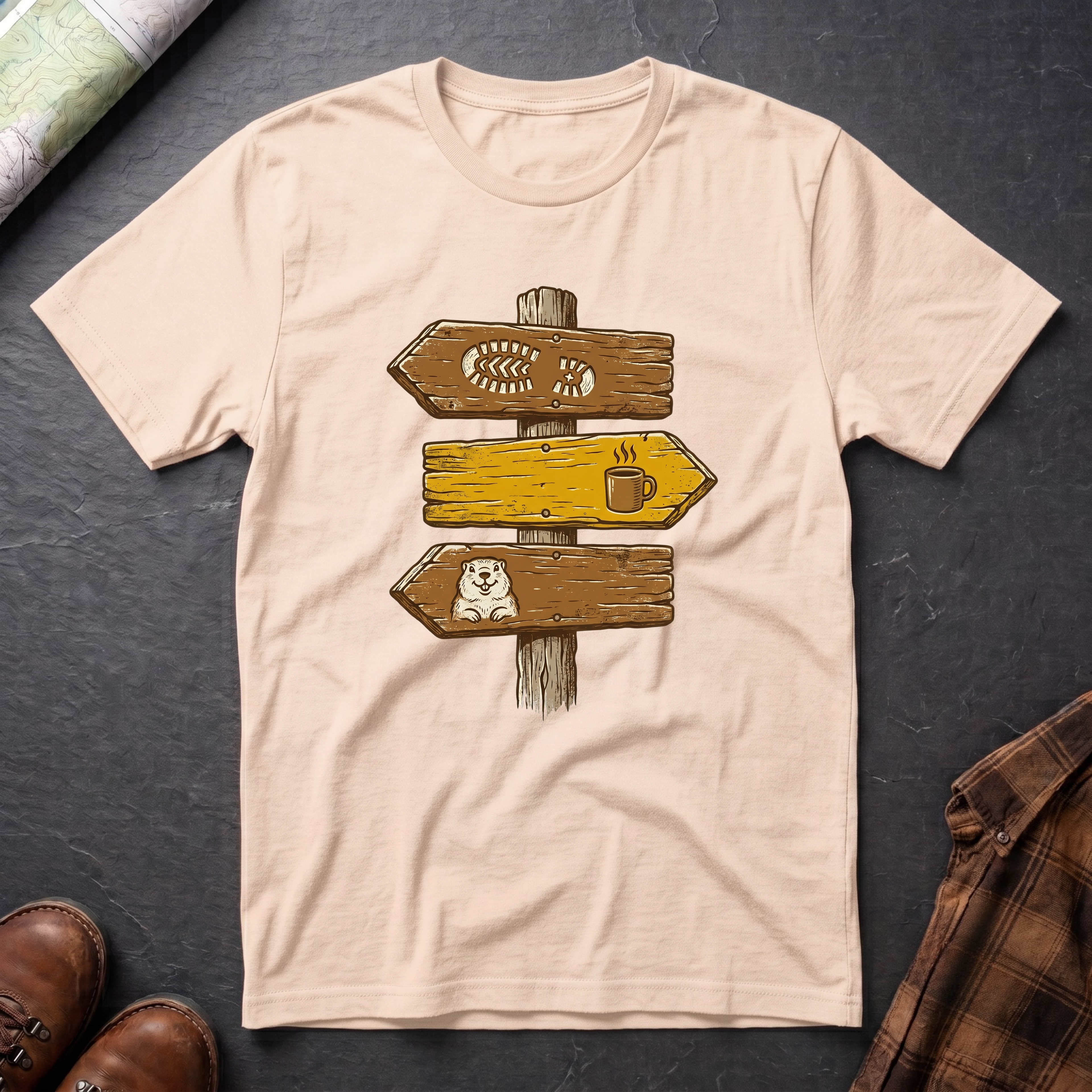 Wegweiser - T-Shirt