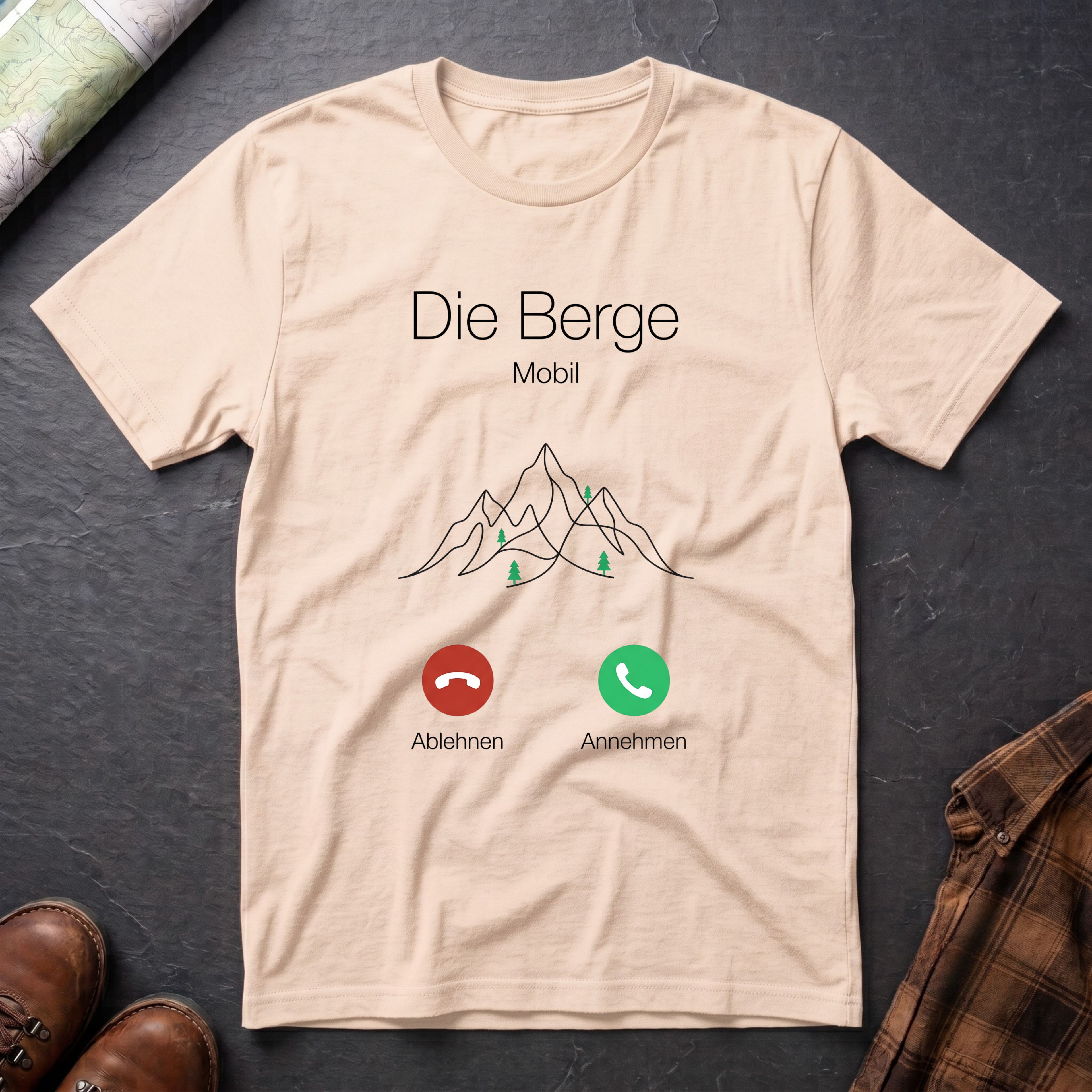 Die Berge Anruf - T-Shirt