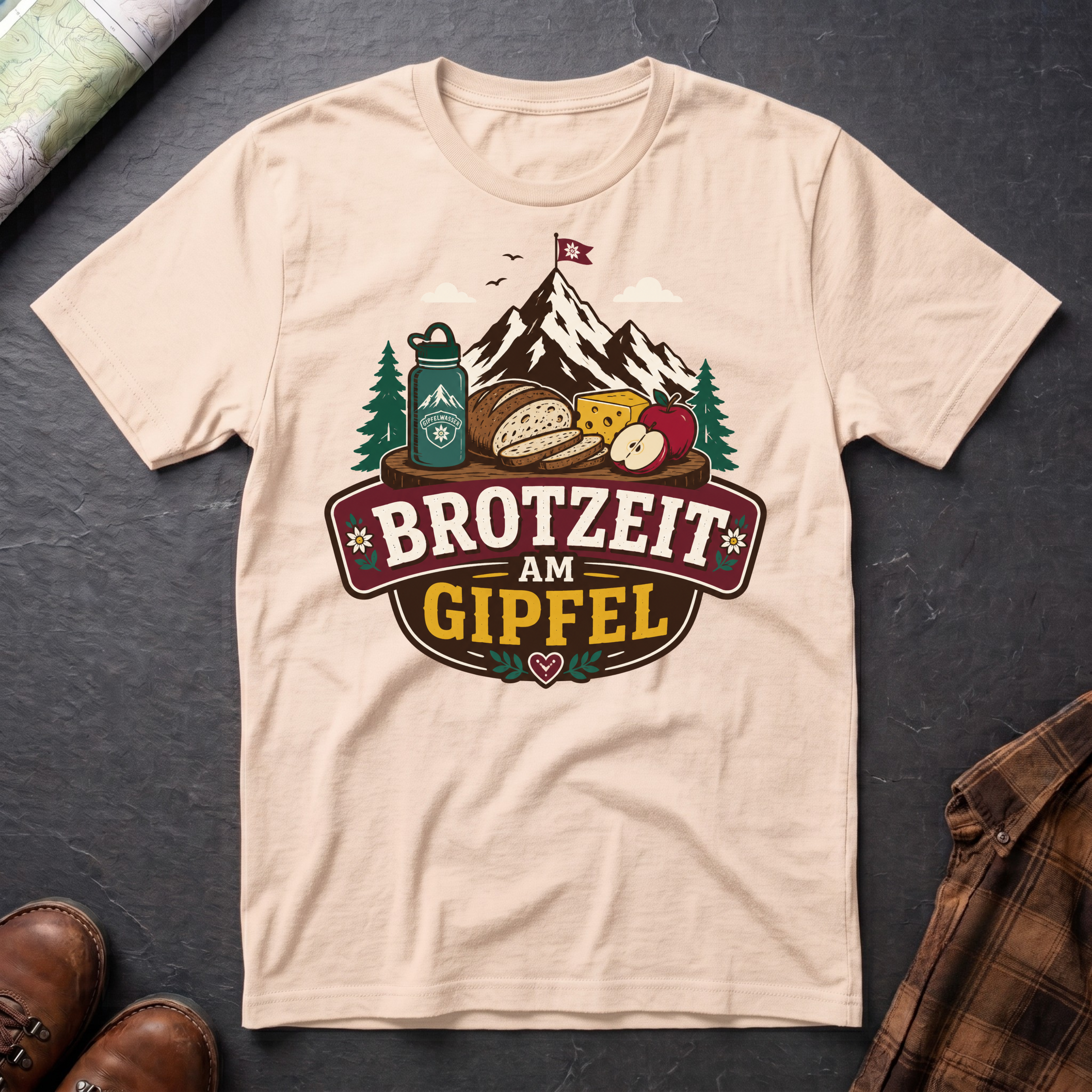 Brotzeit Gipfel - T-Shirt