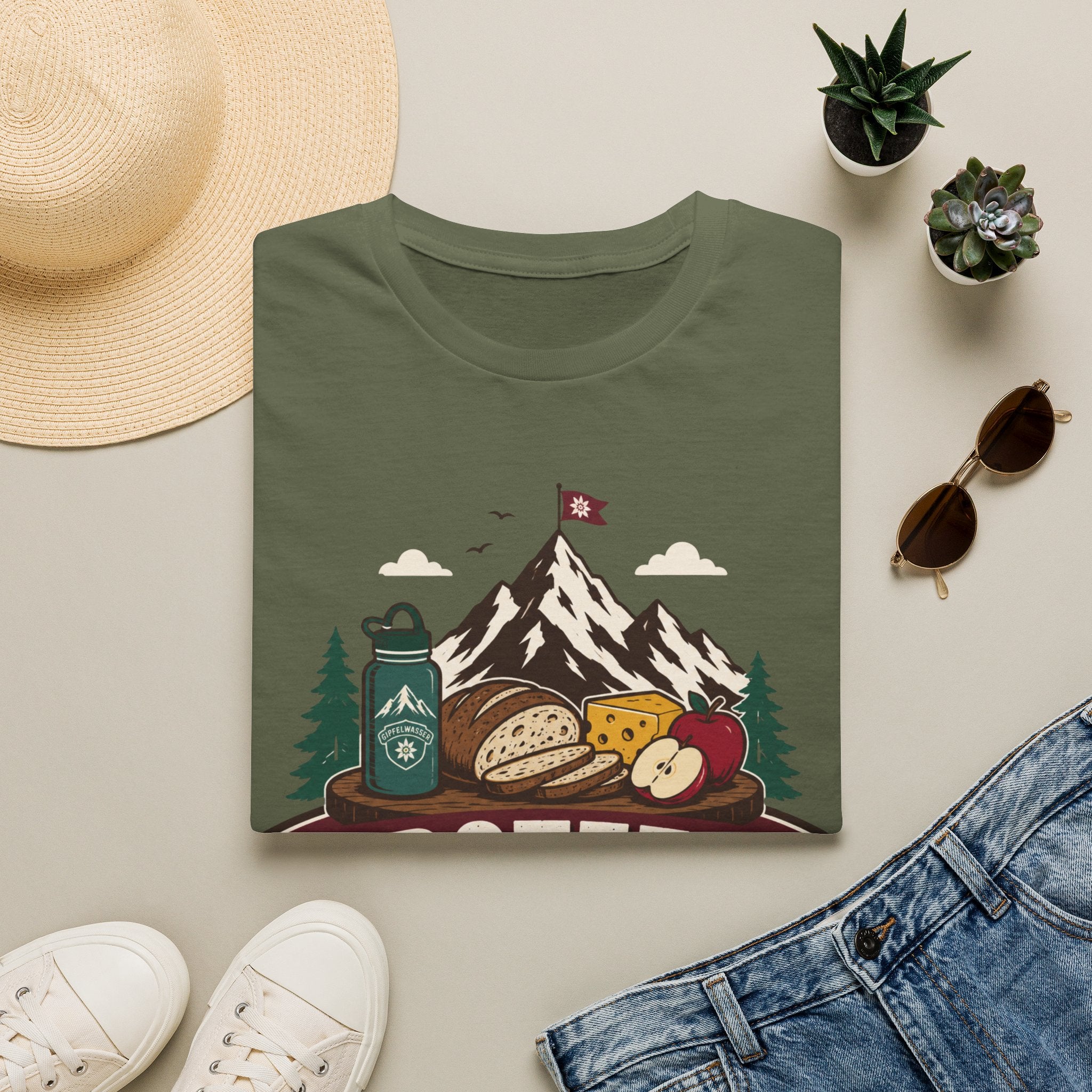 Brotzeit Gipfel - T-Shirt