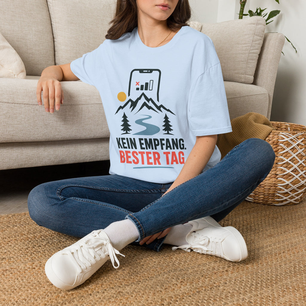 Kein Empfang Bester Tag - T-Shirt