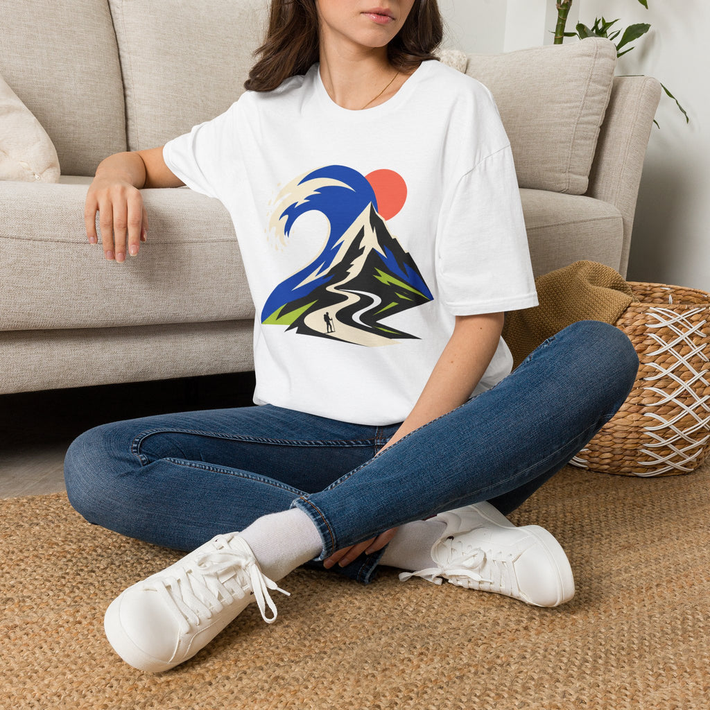 Berg Welle - T-Shirt