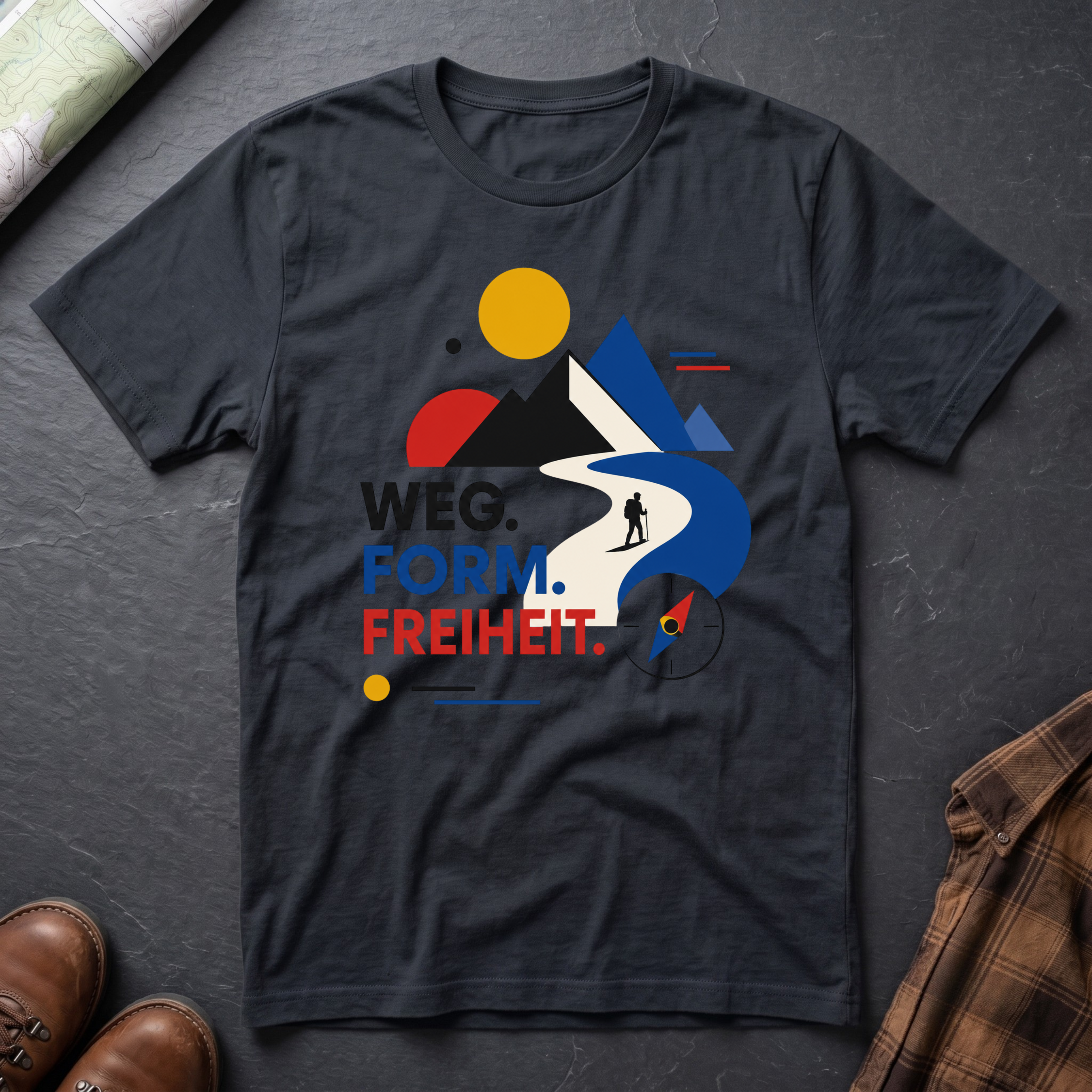 Weg. Form. Freiheit. - T-Shirt