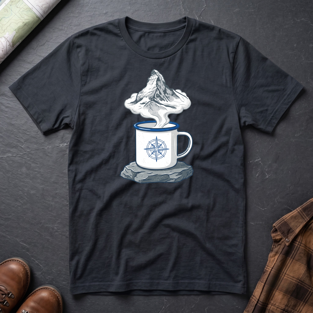 Kaffeerauch Berg - T-Shirt