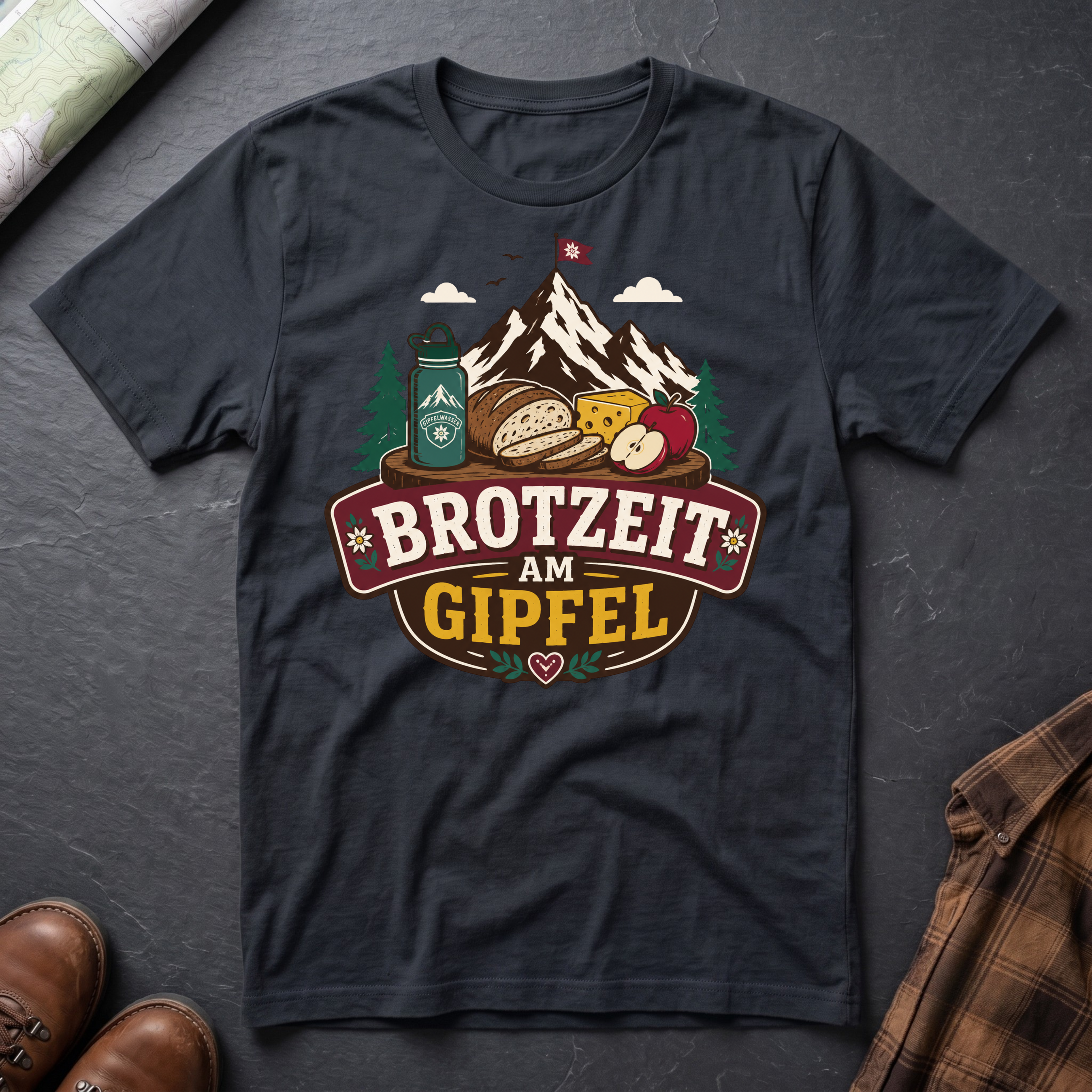 Brotzeit Gipfel - T-Shirt