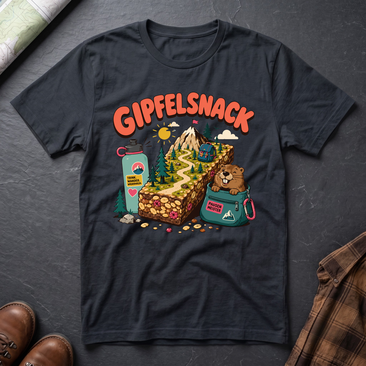 Gipfelsnack - T-Shirt