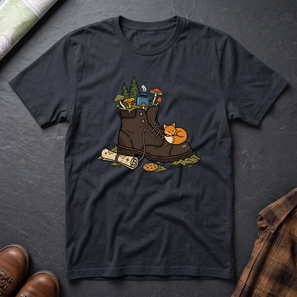Stiefel - T-Shirt
