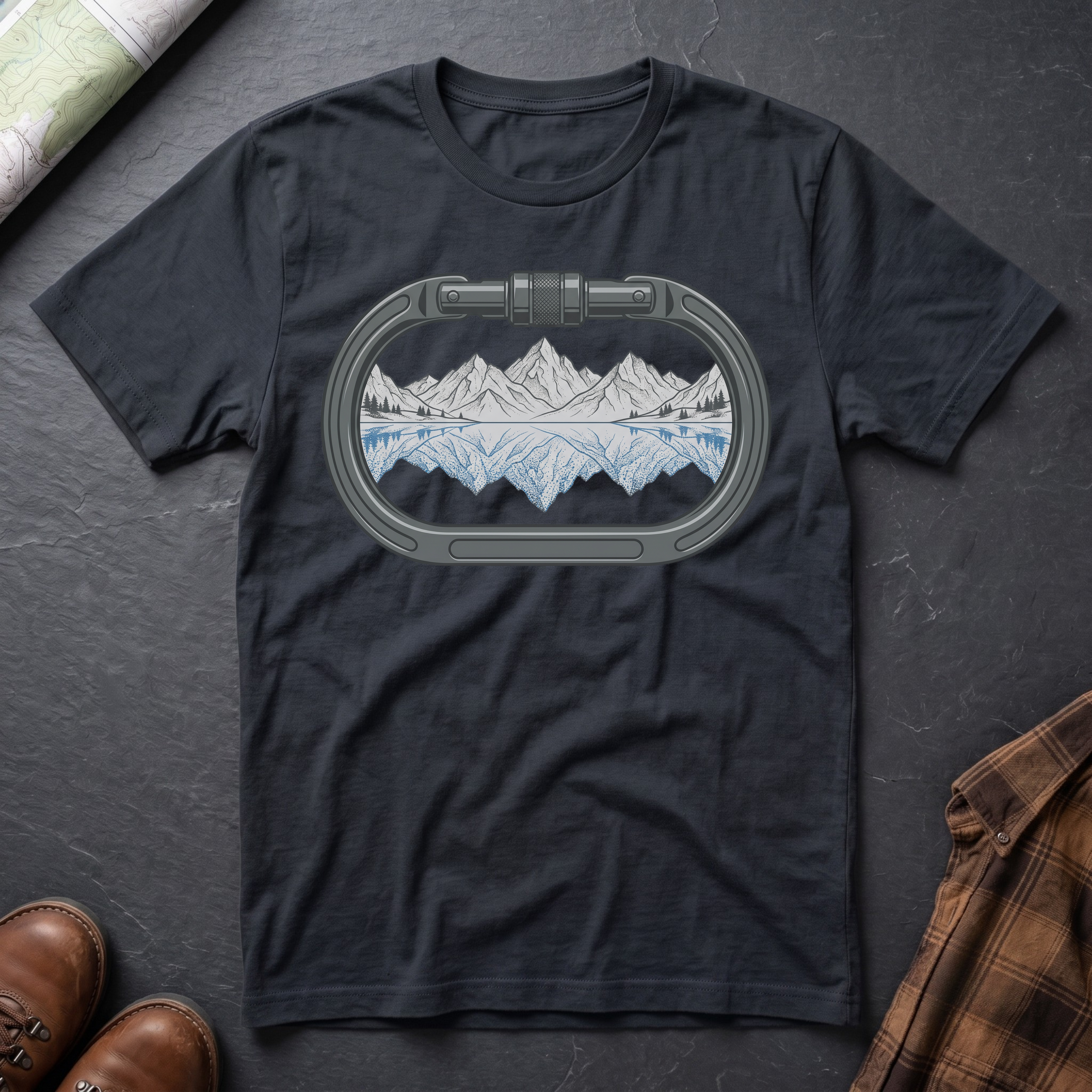 Karabiner Berg - T-Shirt