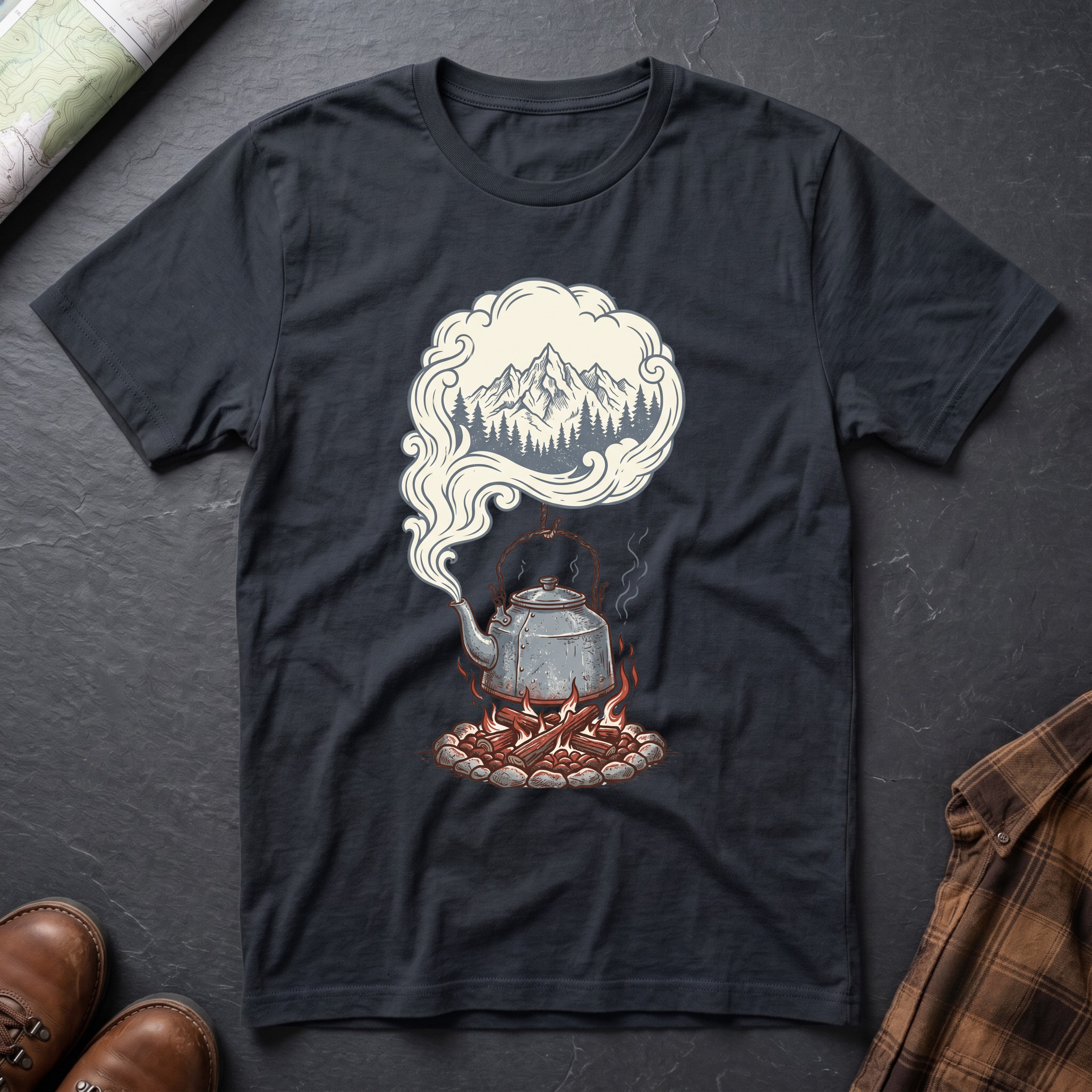 Lagerfeuerkaffee - T-Shirt