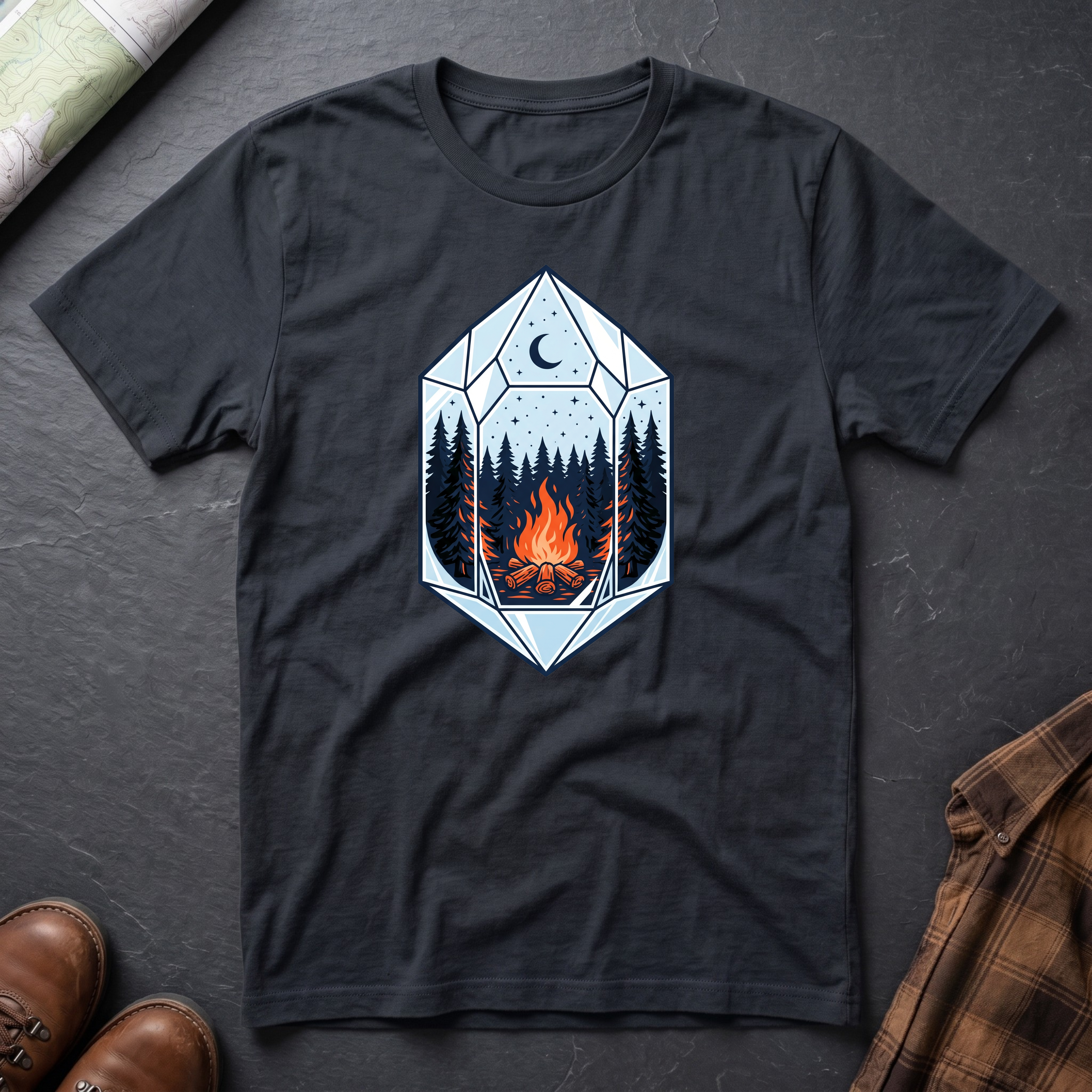 Bergkristall - T-Shirt