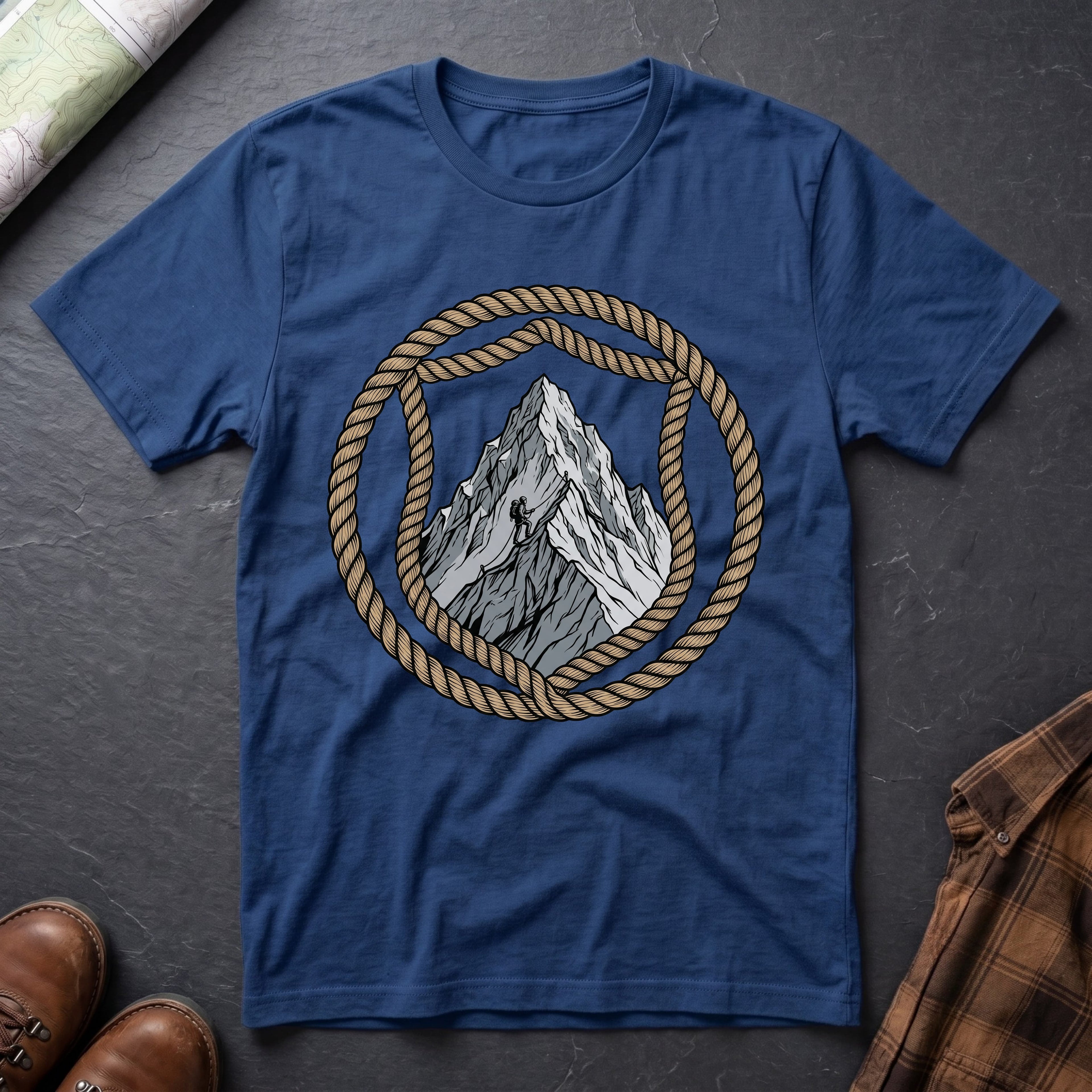 Berg Seil - T-Shirt