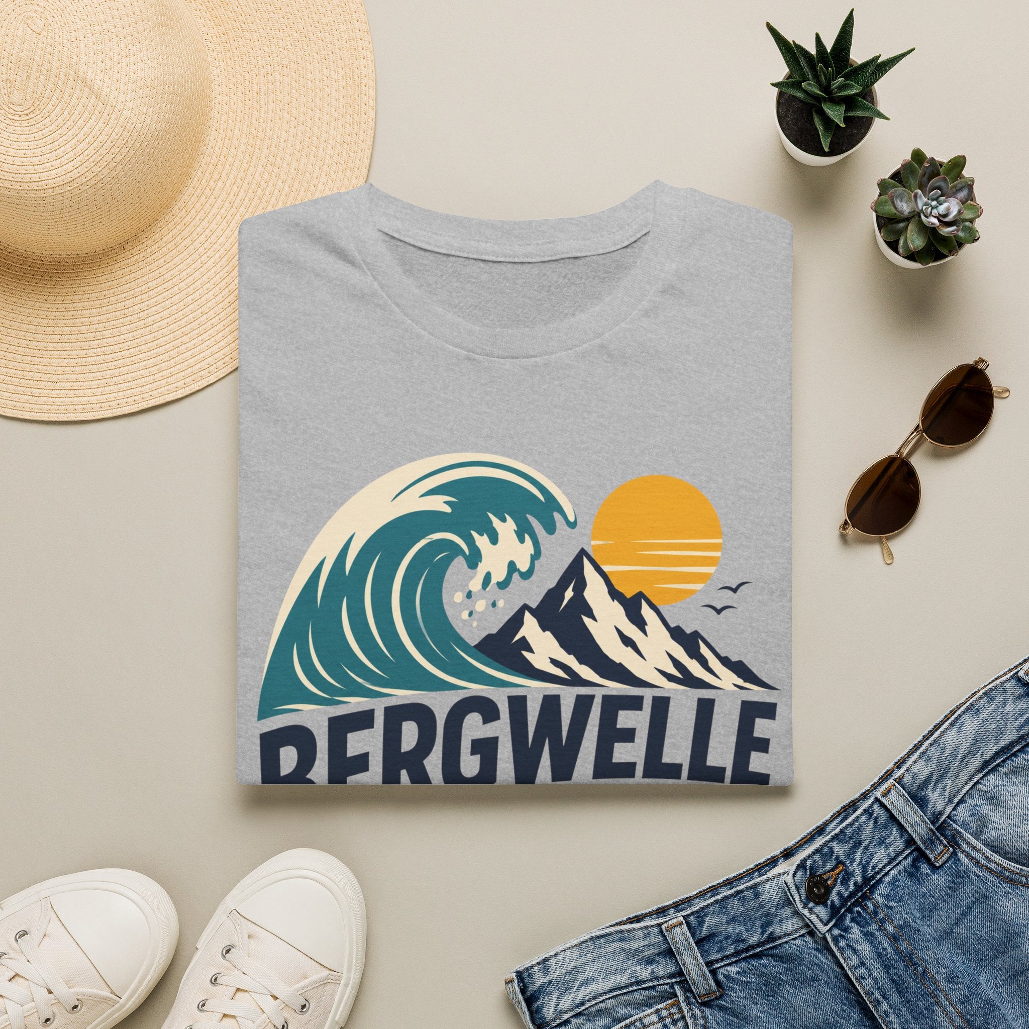 Bergwelle - T-Shirt
