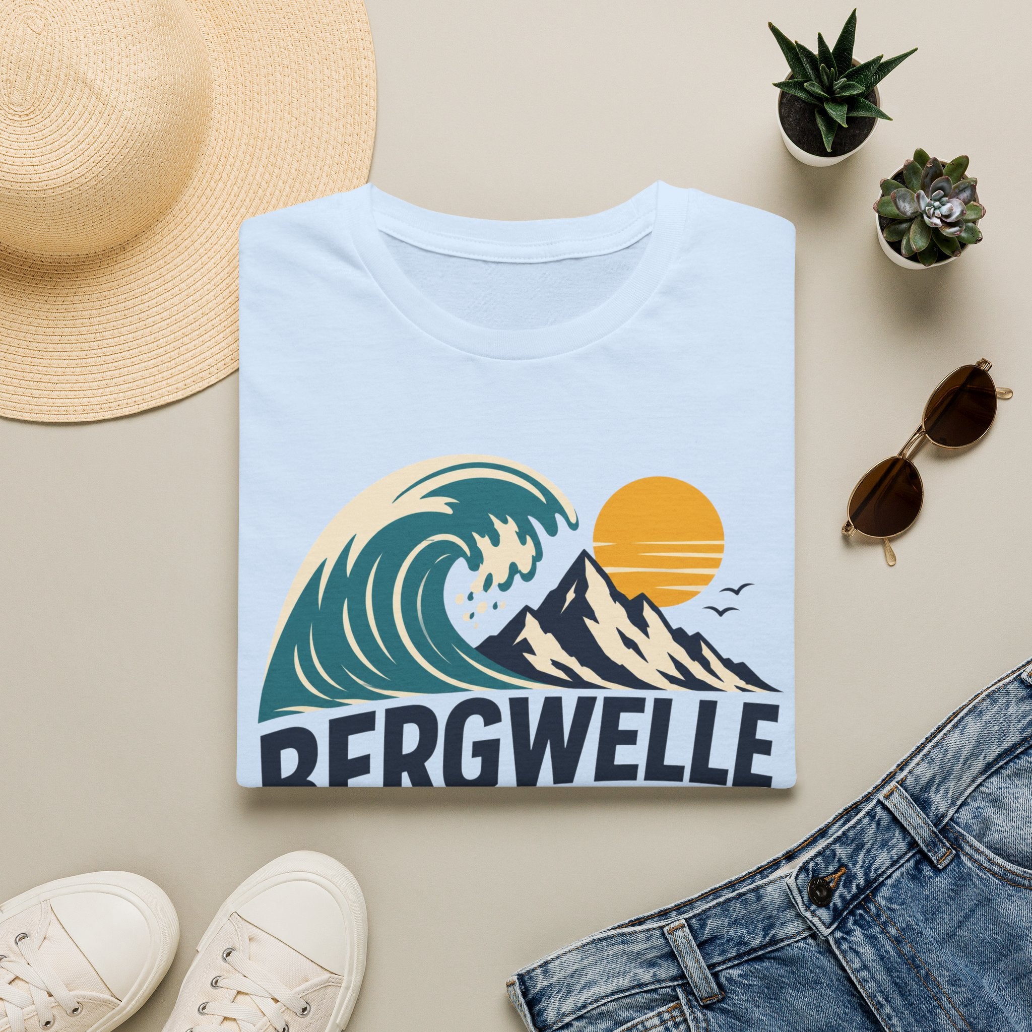 Bergwelle - T-Shirt